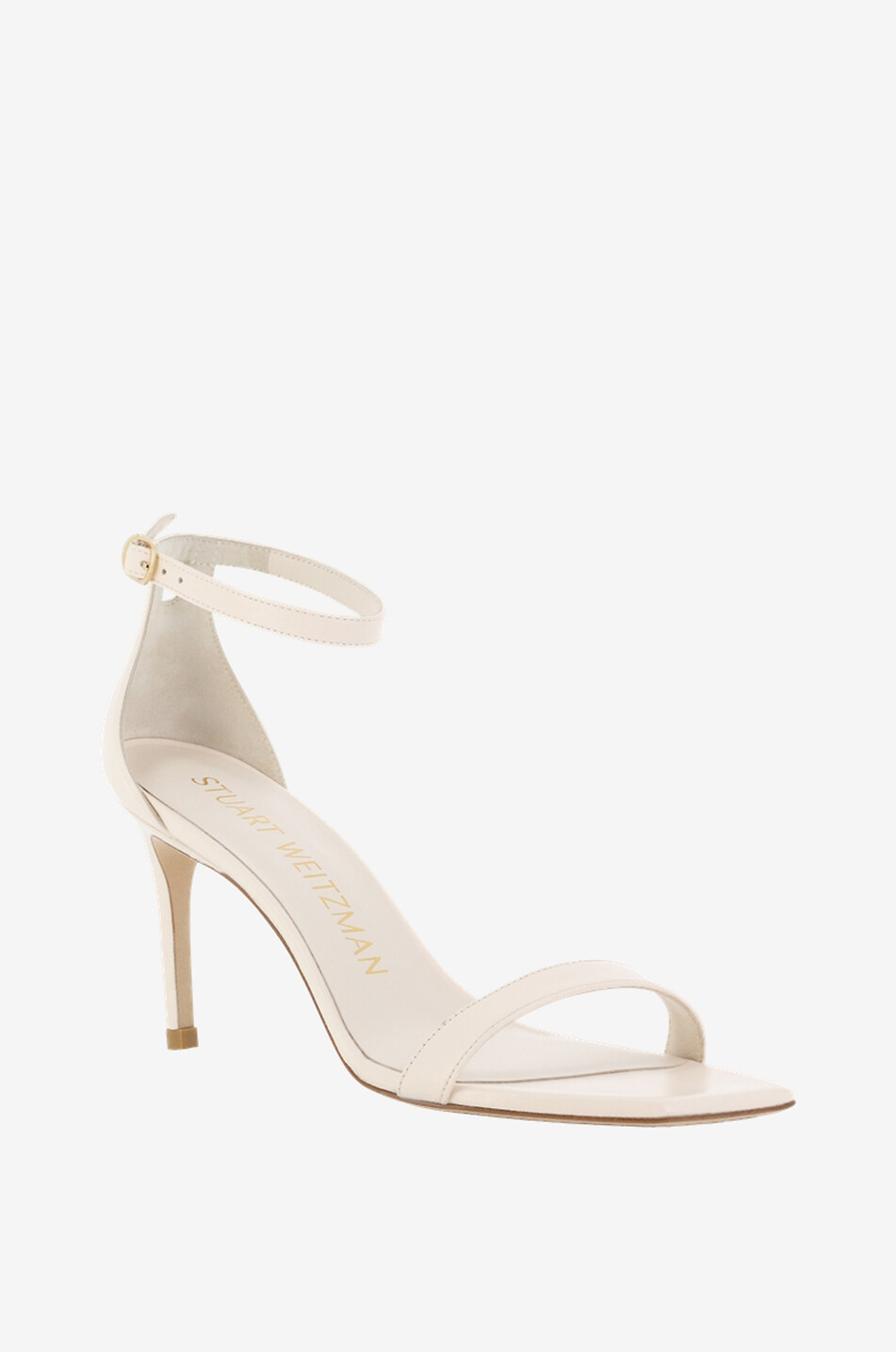 Glattleder-Sandalen mit Absatz Nunakedcurve 85