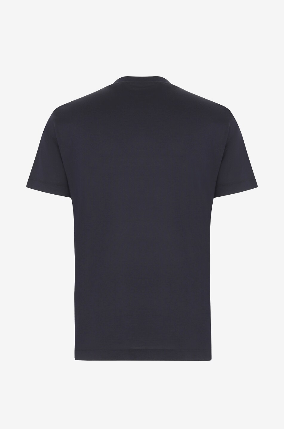 MAURIZIO BALDASSARI T-shirt à manches courtes en soie et coton Homme BLEU FONCE 2