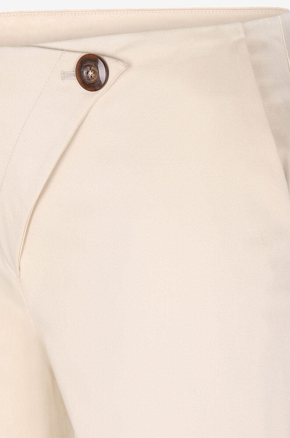 SIMKHAI Drapierte Gabardine-Hose mit weitem Bein Rory Damen Hellbeige 3