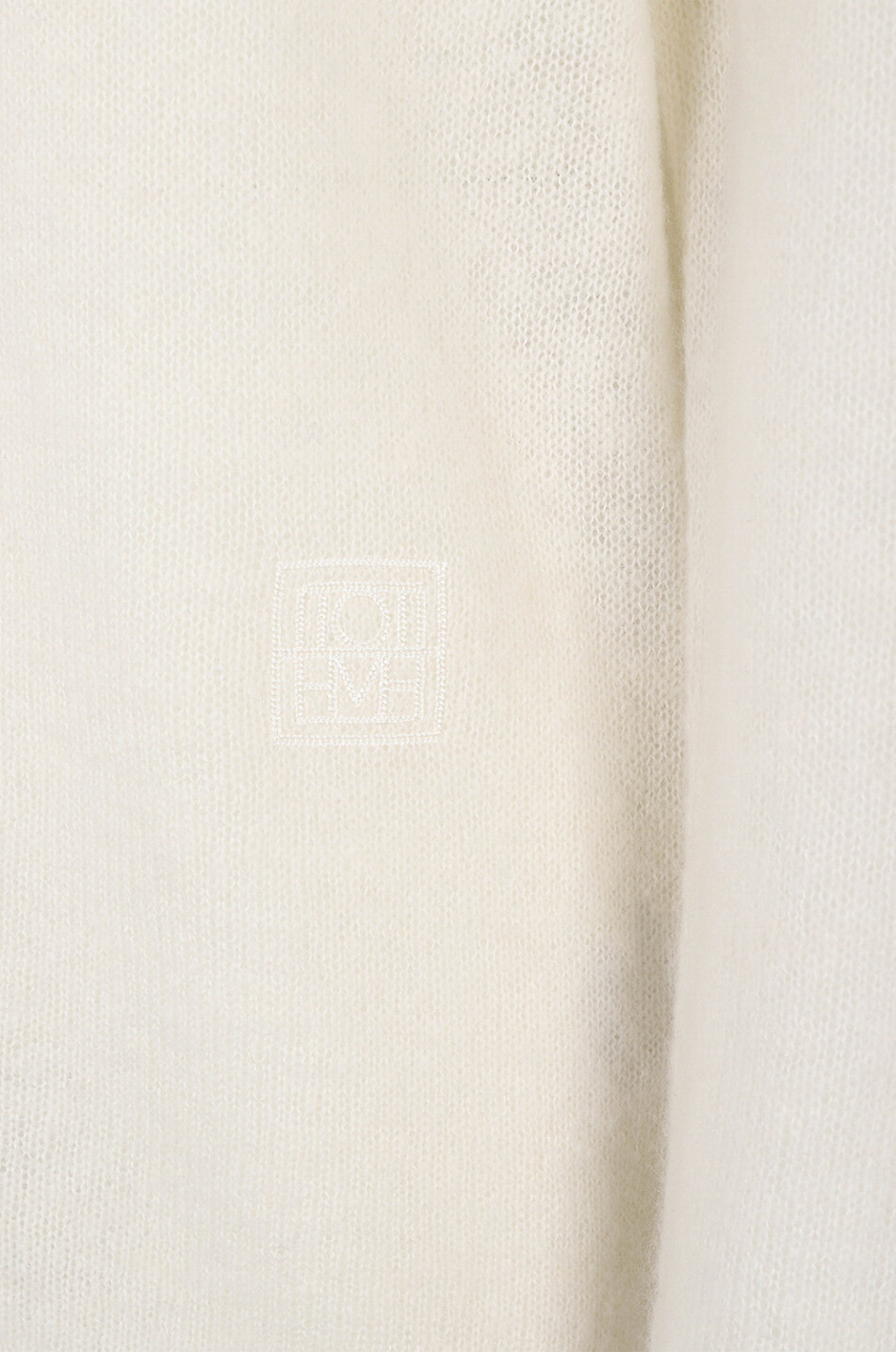TOTEME Oversize-Pullover aus Alpaka-Mix Featherlight Monogram Damen Hellbeige 3
