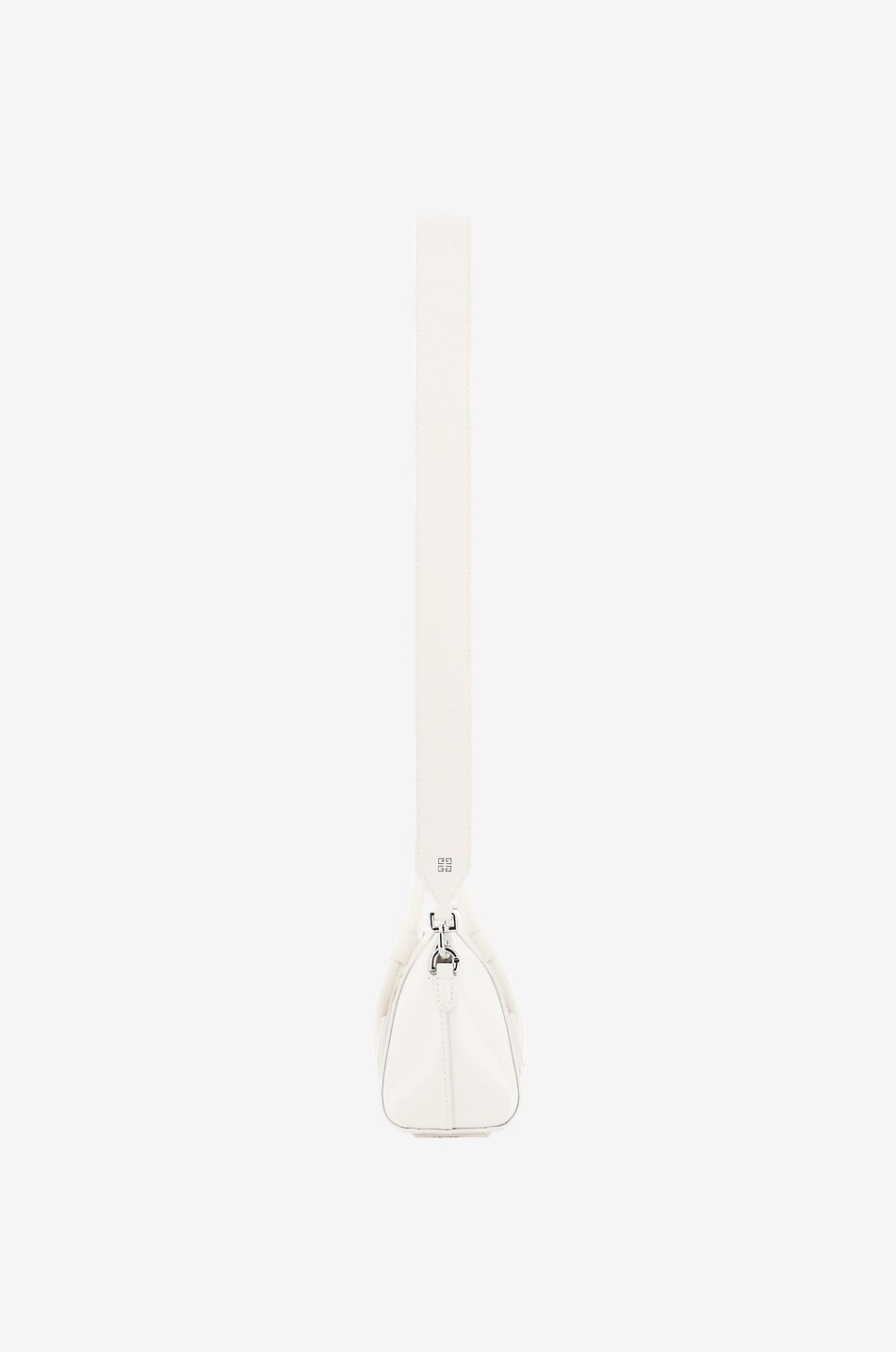 GIVENCHY Sac à main en cuir lisse Mini Antigona Stretch Femme BLANC 4
