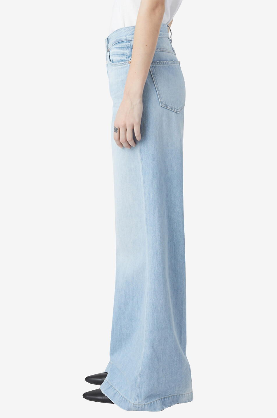 Ausgestellte Jeans aus Bio-Baumwolle Glow Up