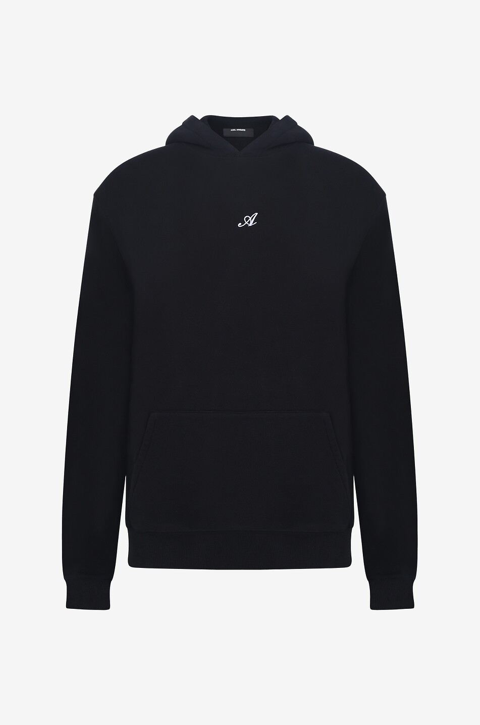 AXEL ARIGATO Signature organic cotton hooded sweatshirt Men BLACK 1
