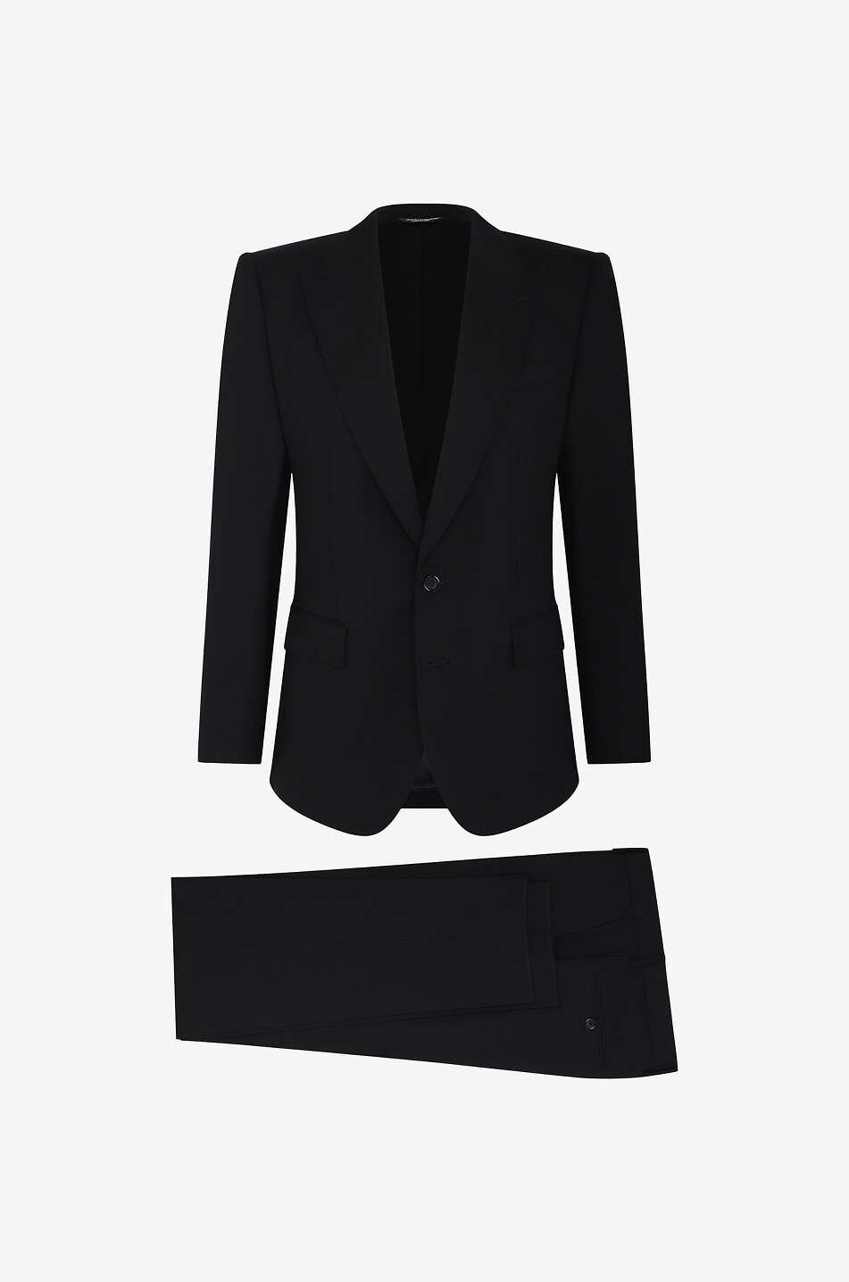 Slim-Fit-Anzug aus Wolle Sicilia