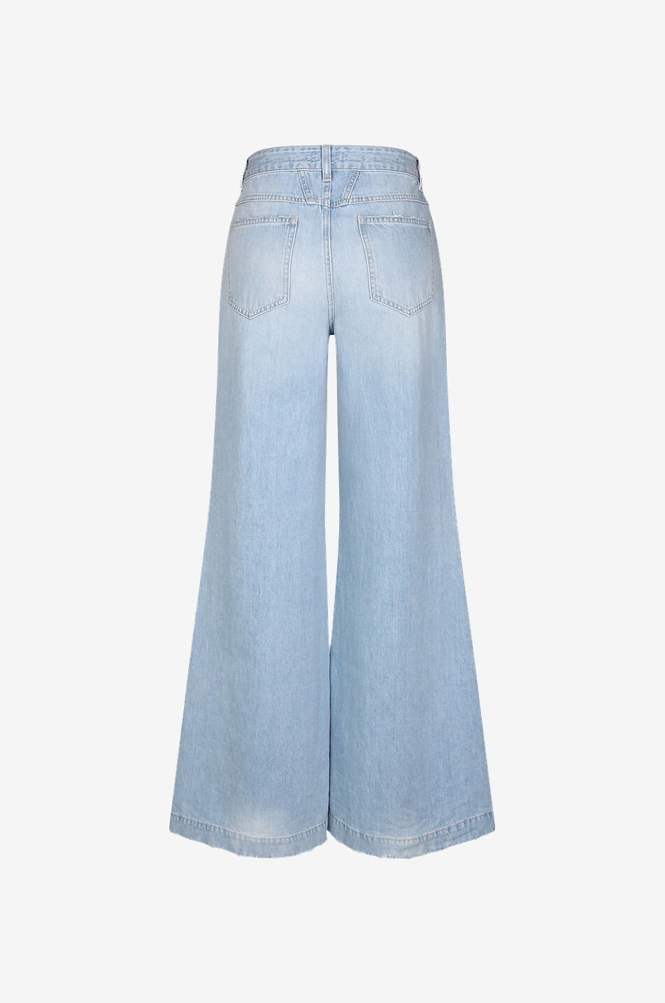 CLOSED Jean évasé en coton biologique Glow Up Femme BLEU CLAIR 2