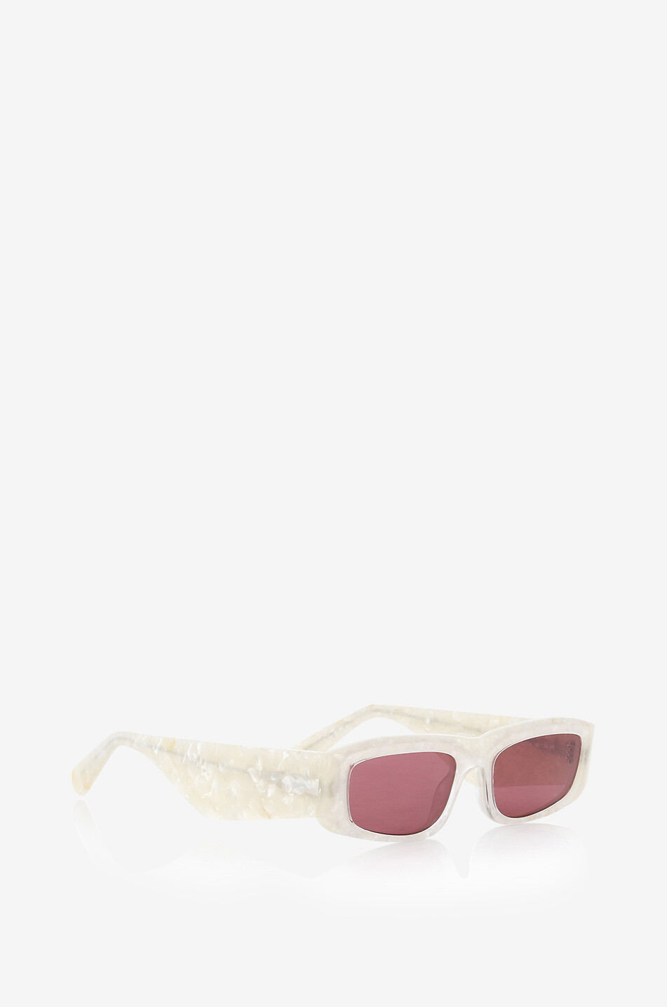 LARMA STUDIO VERTIGO rectangular sunglasses Women EGGSHELL 2
