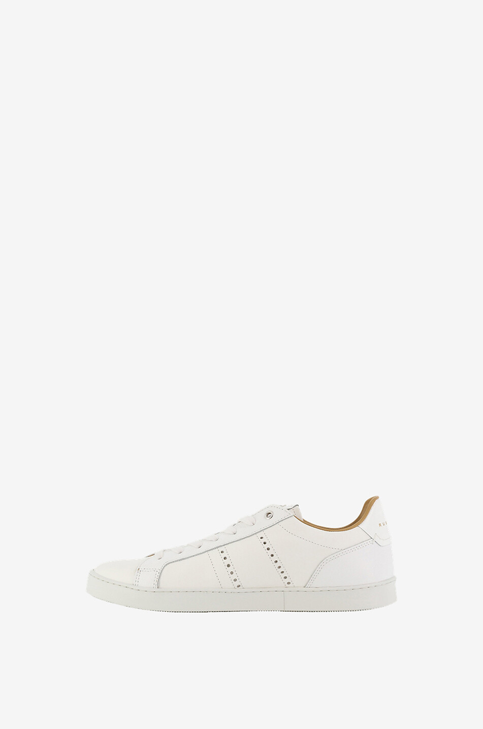 Odile leather lace-up low-top sneakers