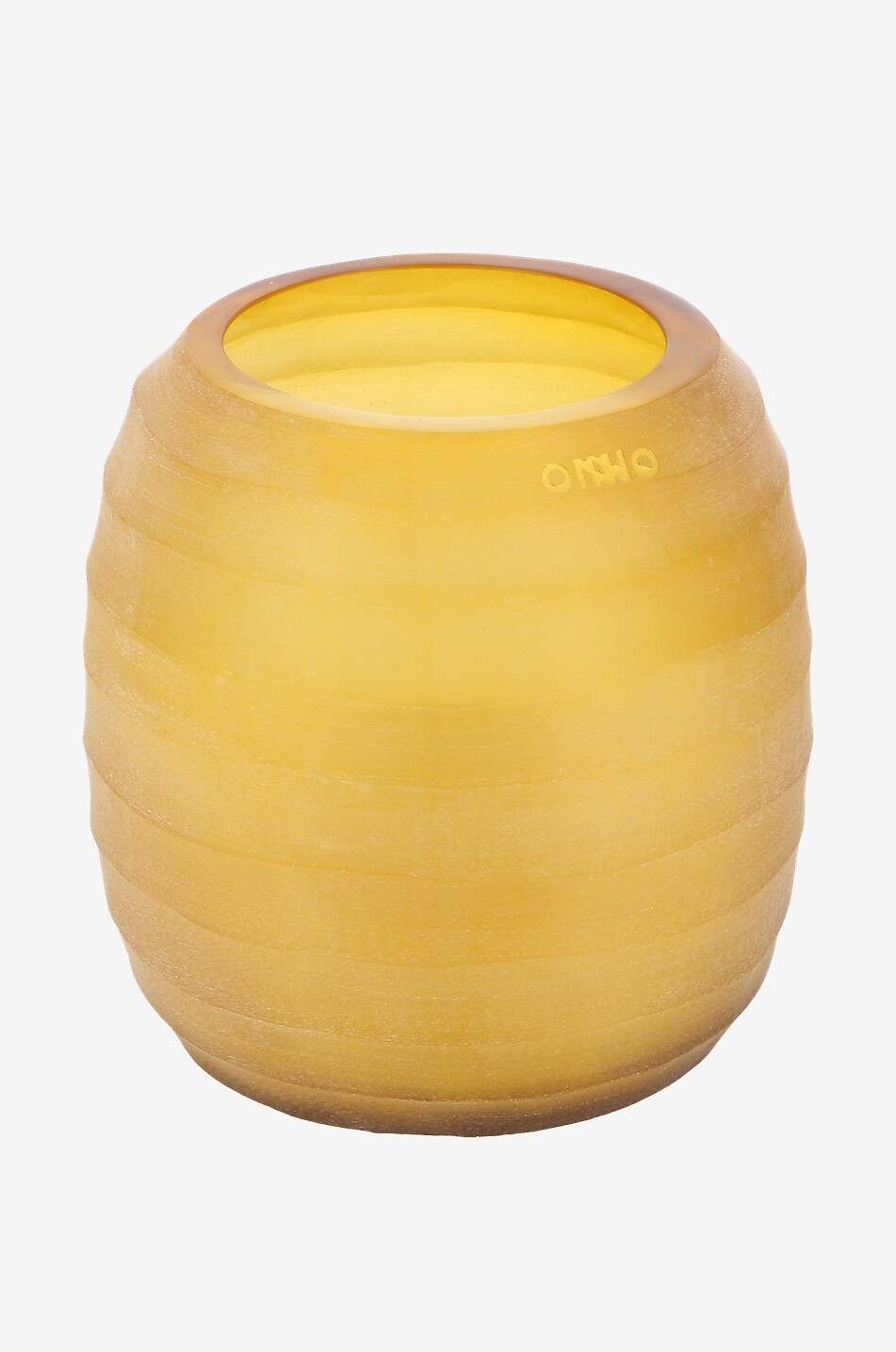 ONNO COLLECTION Waves Yellow M - Phuket Lotus  scented candle Home YELLOW 2