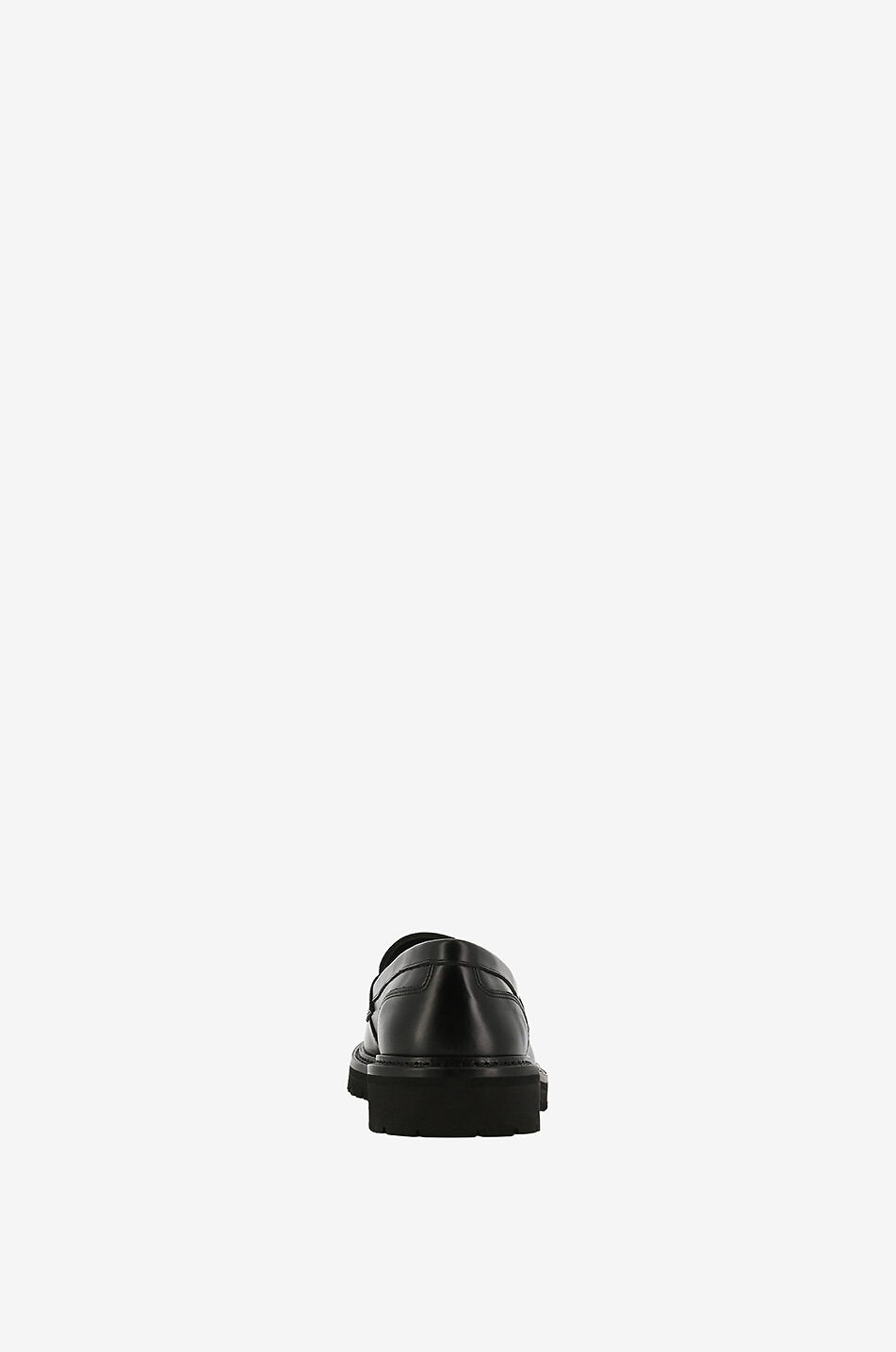 VINNY'S Richee leather tassel loafers Men BLACK 4