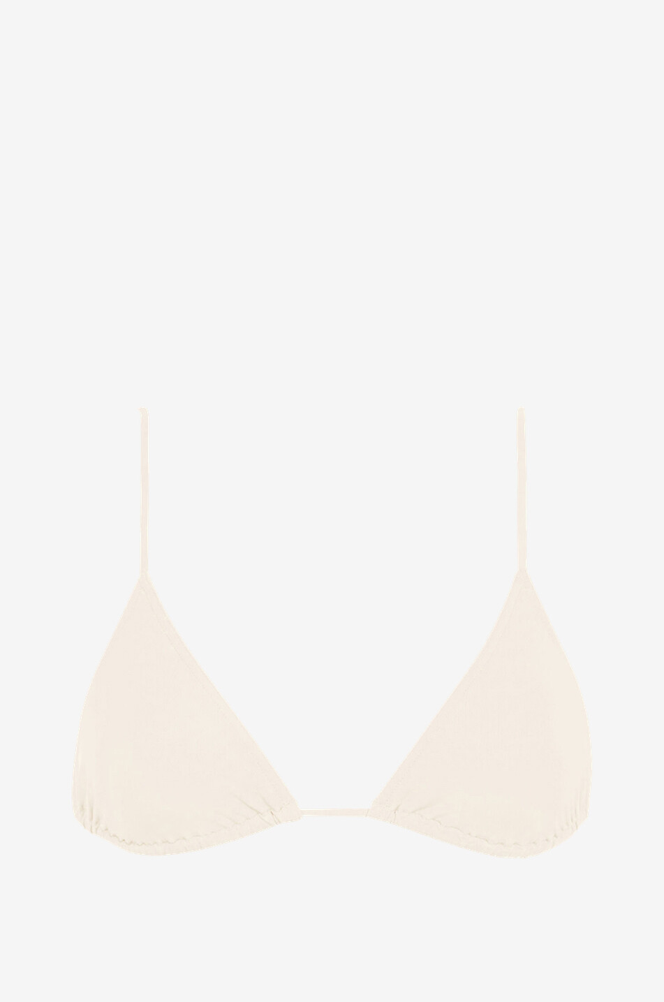 ERES Haut de bikini triangle Mouna Femme BLANC CASSE 1