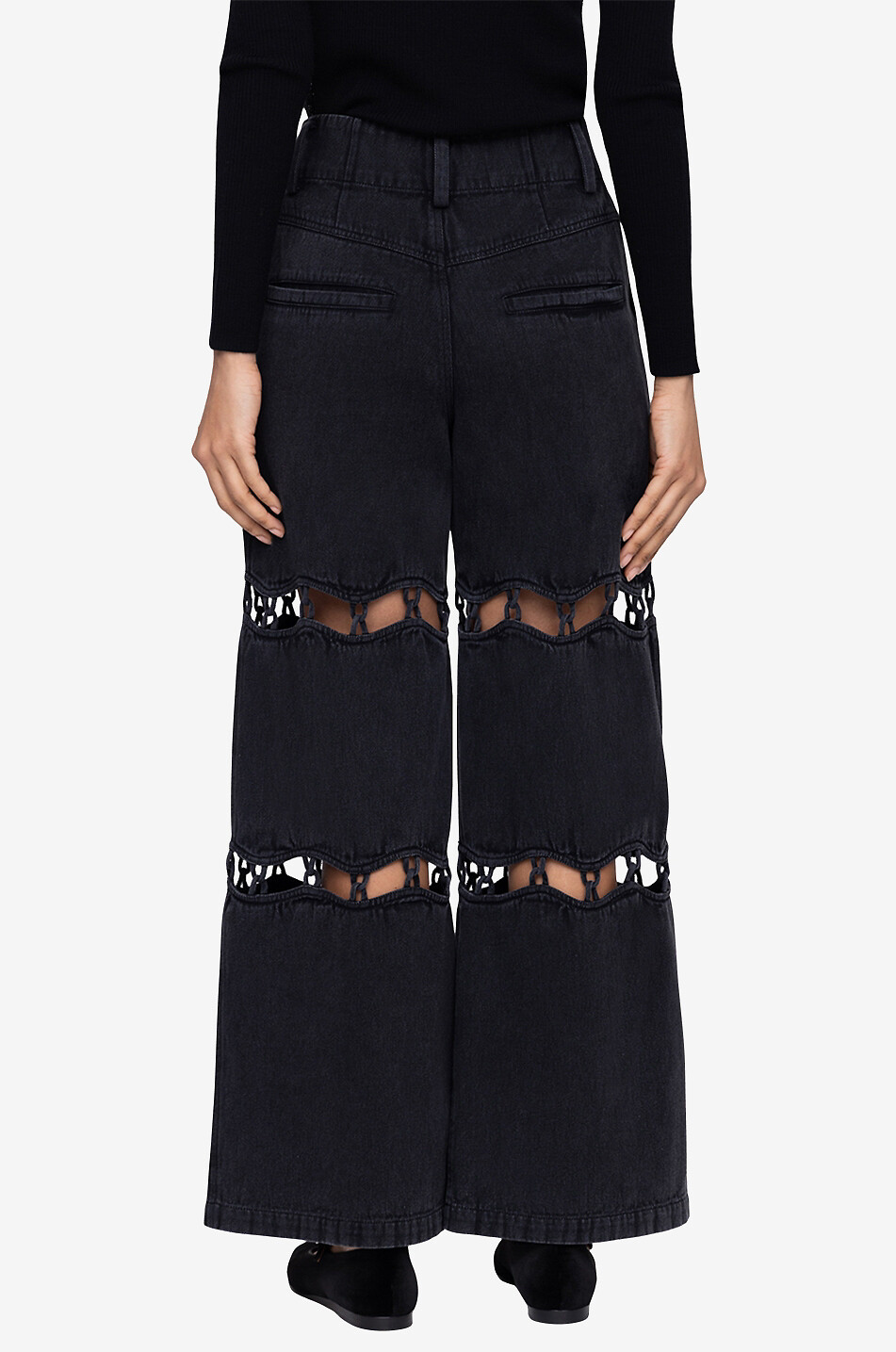 Jeans mit geradem Bein aus Baumwolle Luz