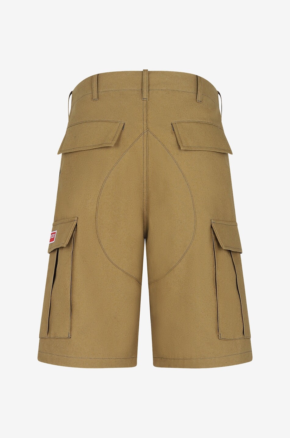 KENZO Bermuda cargo en coton Homme BEIGE 2