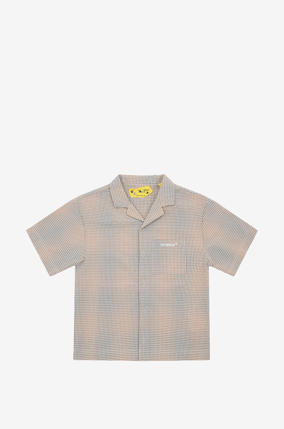 Chemise à manches courtes garçon en seersucker Arrow