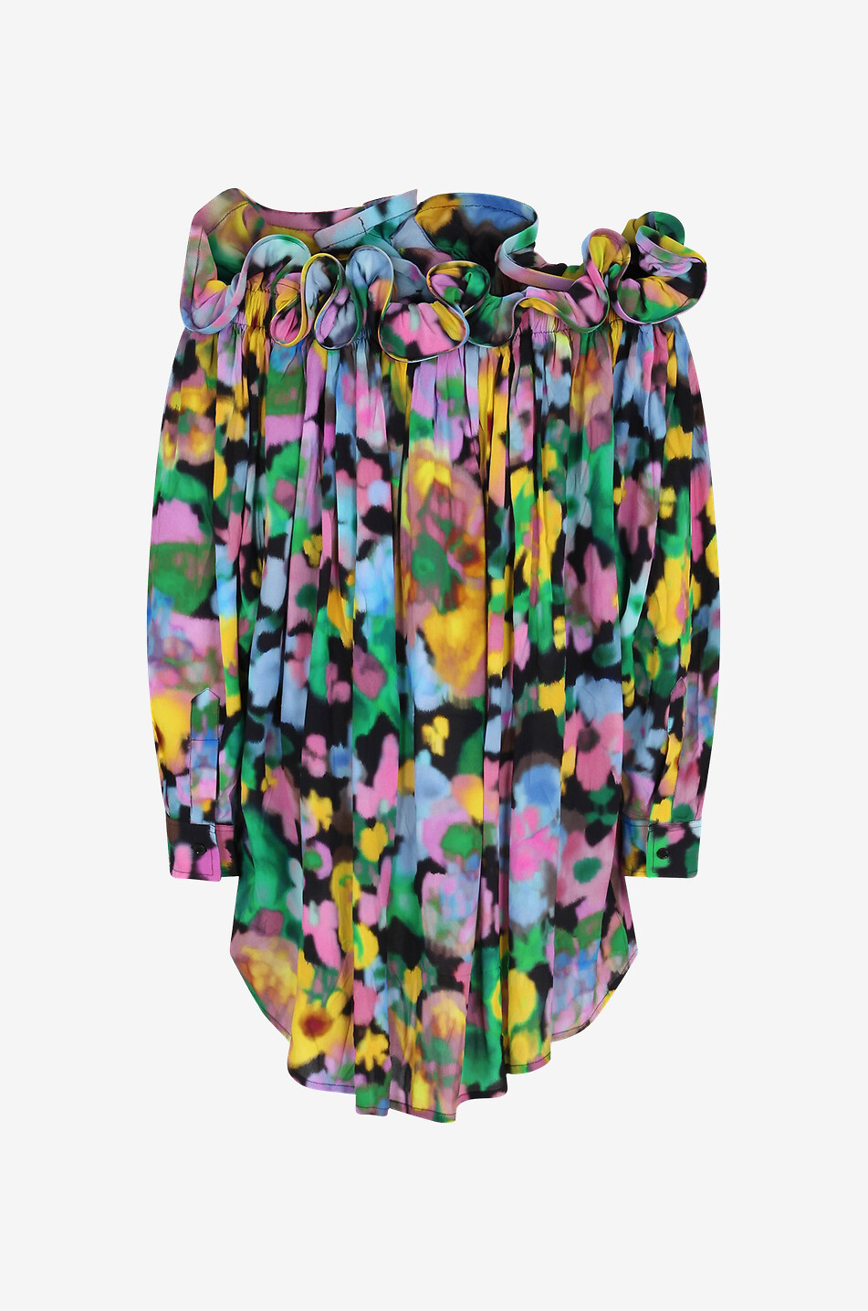 AZ FACTORY Mini robe fleurie à épaules dénudées Sunset Femme MULTICOLORE 2