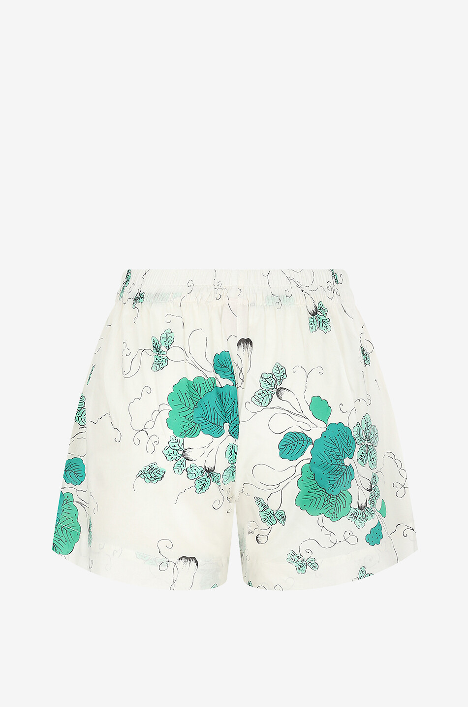 MORPHO + LUNA Liz cotton shorts Women GREEN 2