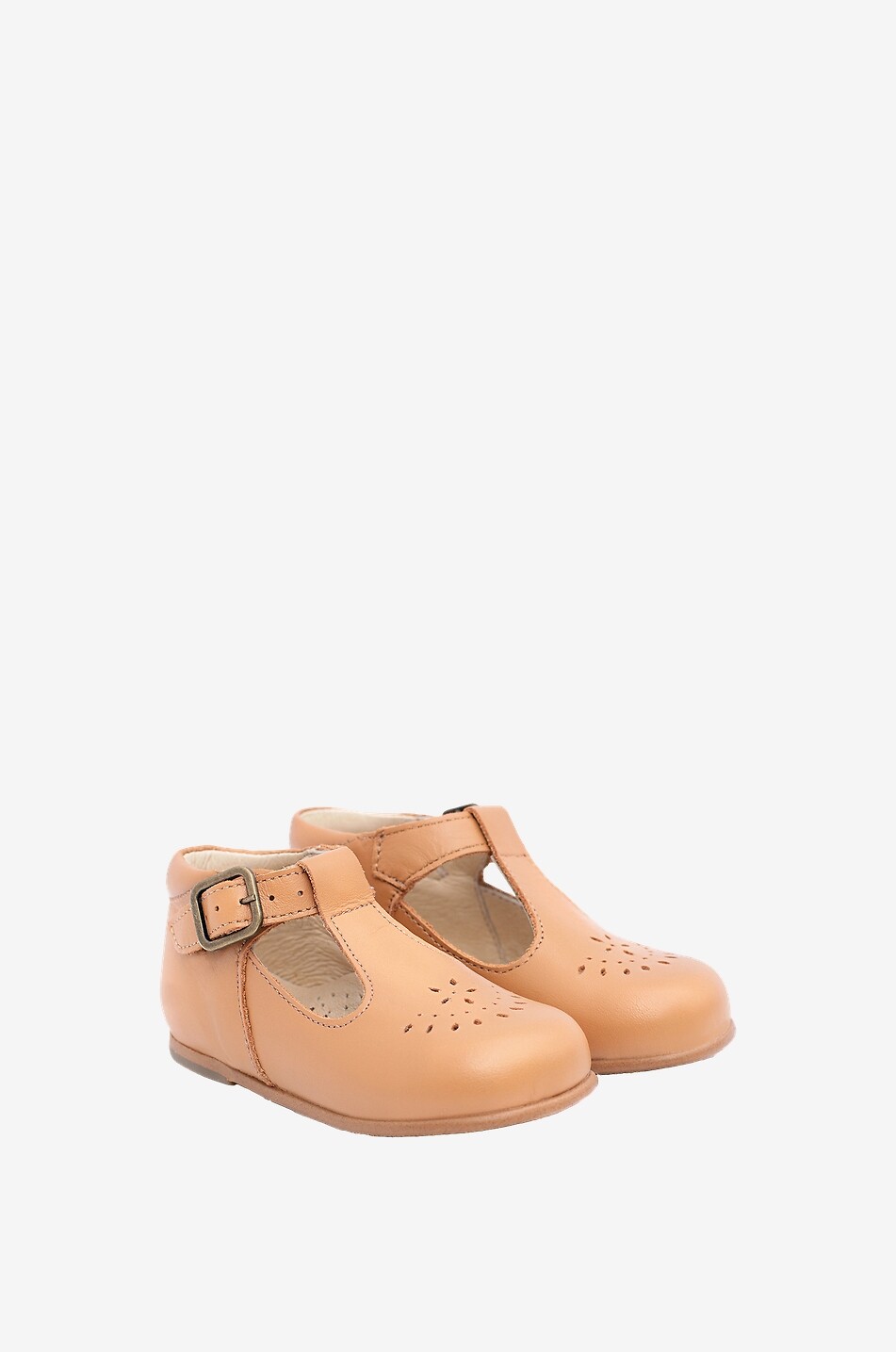 Chaussures Salome en cuir bebe Milton