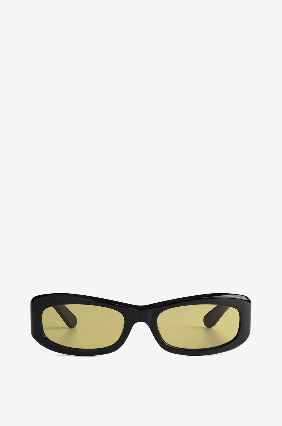 PORT TANGER Eckige Sonnenbrille aus Acetat Saudade Damen SCHWARZ 1