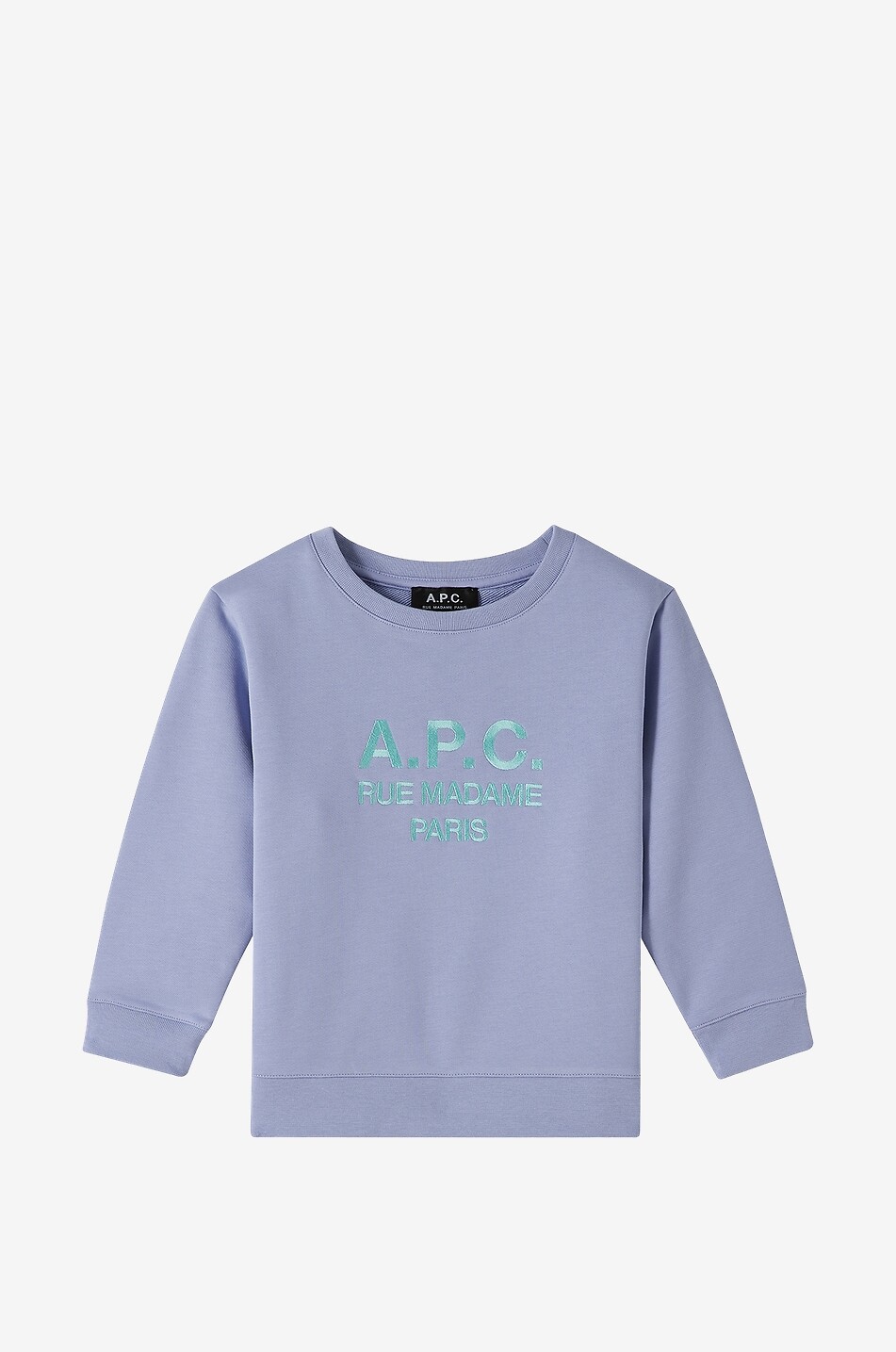 Sweat-shirt fille à col rond Elie