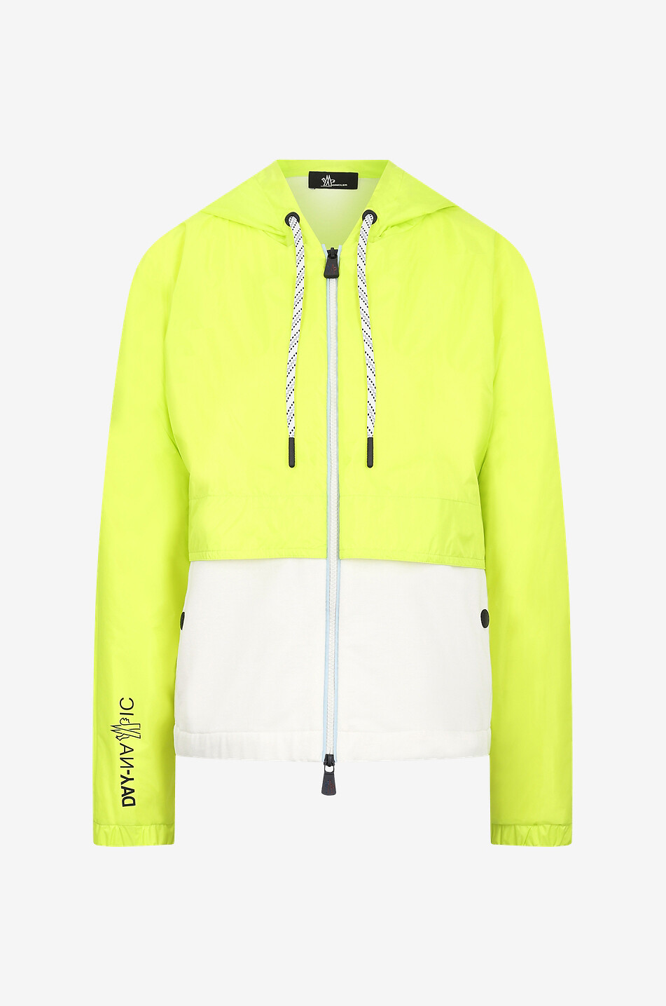 Sweat-shirt zippé bi-matière à capuche Day-Namic