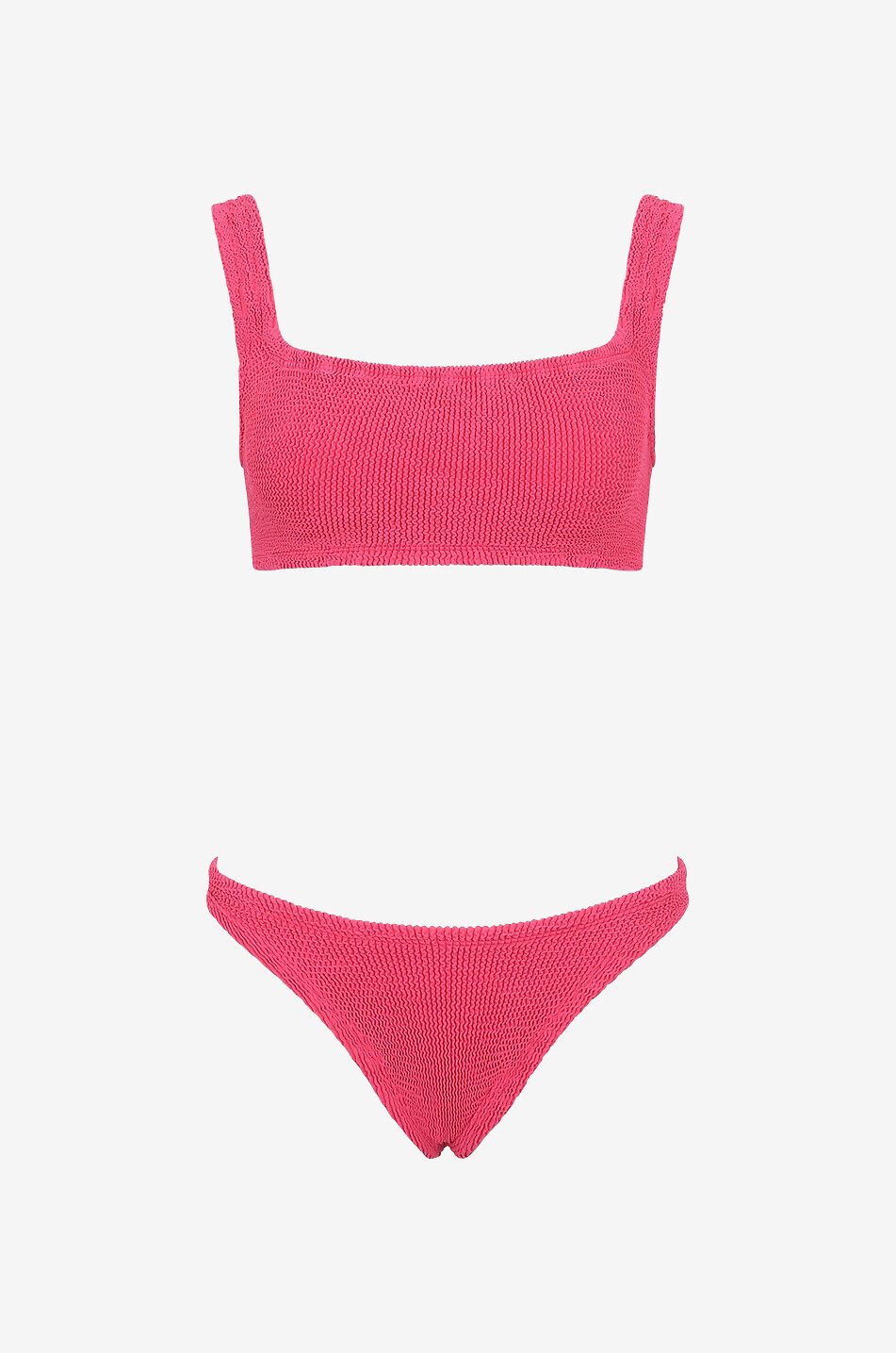 Maillot de bain deux pièces en seersucker Xandra