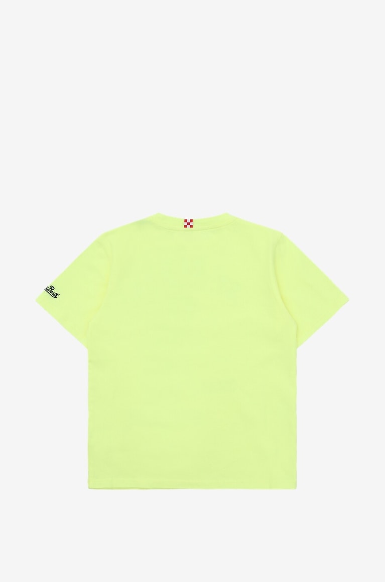 MC2 SAINT BARTH T-shirt enfant à manches courtes Boy Garçon JAUNE 2