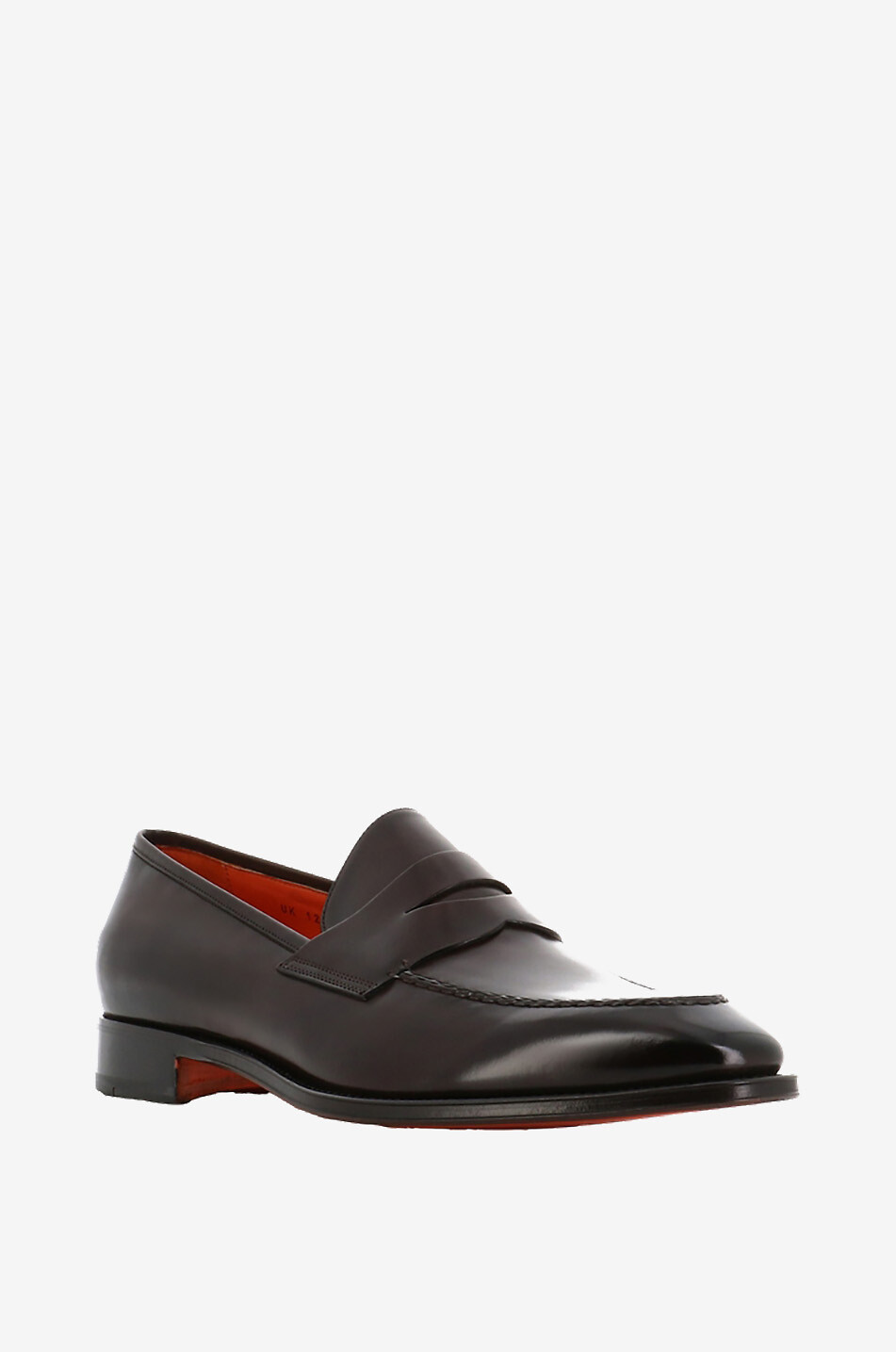 SANTONI Mokassins aus Leder Herren BRAUN 1
