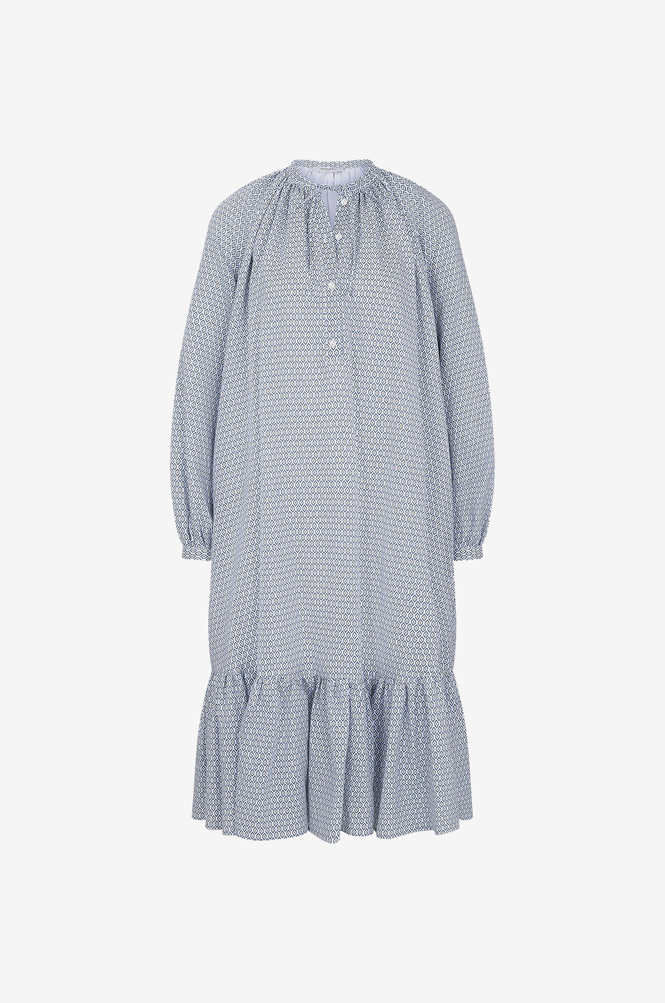 ARTIGIANO Kleo linen and cotton midi dress Women MULTI COLOURED 1