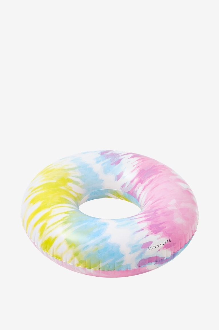 SUNNYLIFE Schwimmring Pool Ring Tie Dye Sorbet Haus BUNT 5
