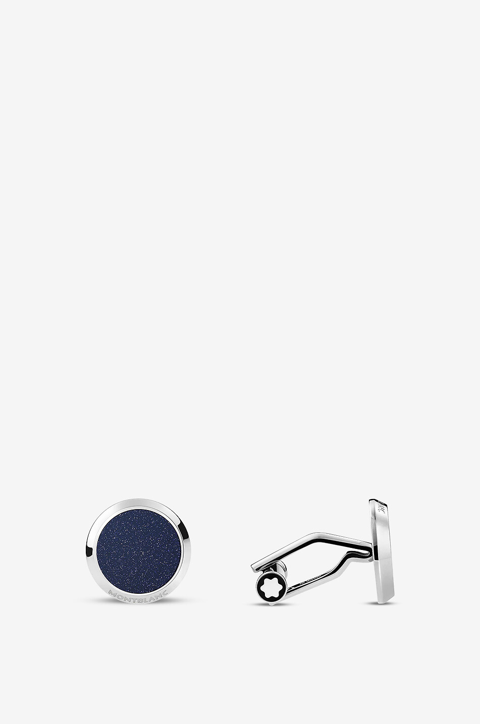 MONTBLANC Manschettenknöpfe Meisterstück Herren BLAU 1