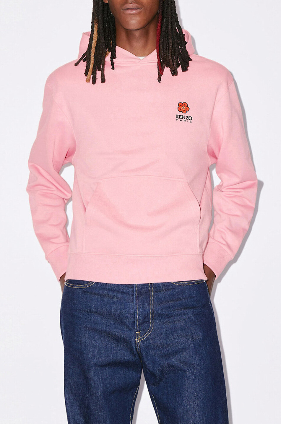 Boke Flower hooded cotton sweatshirt