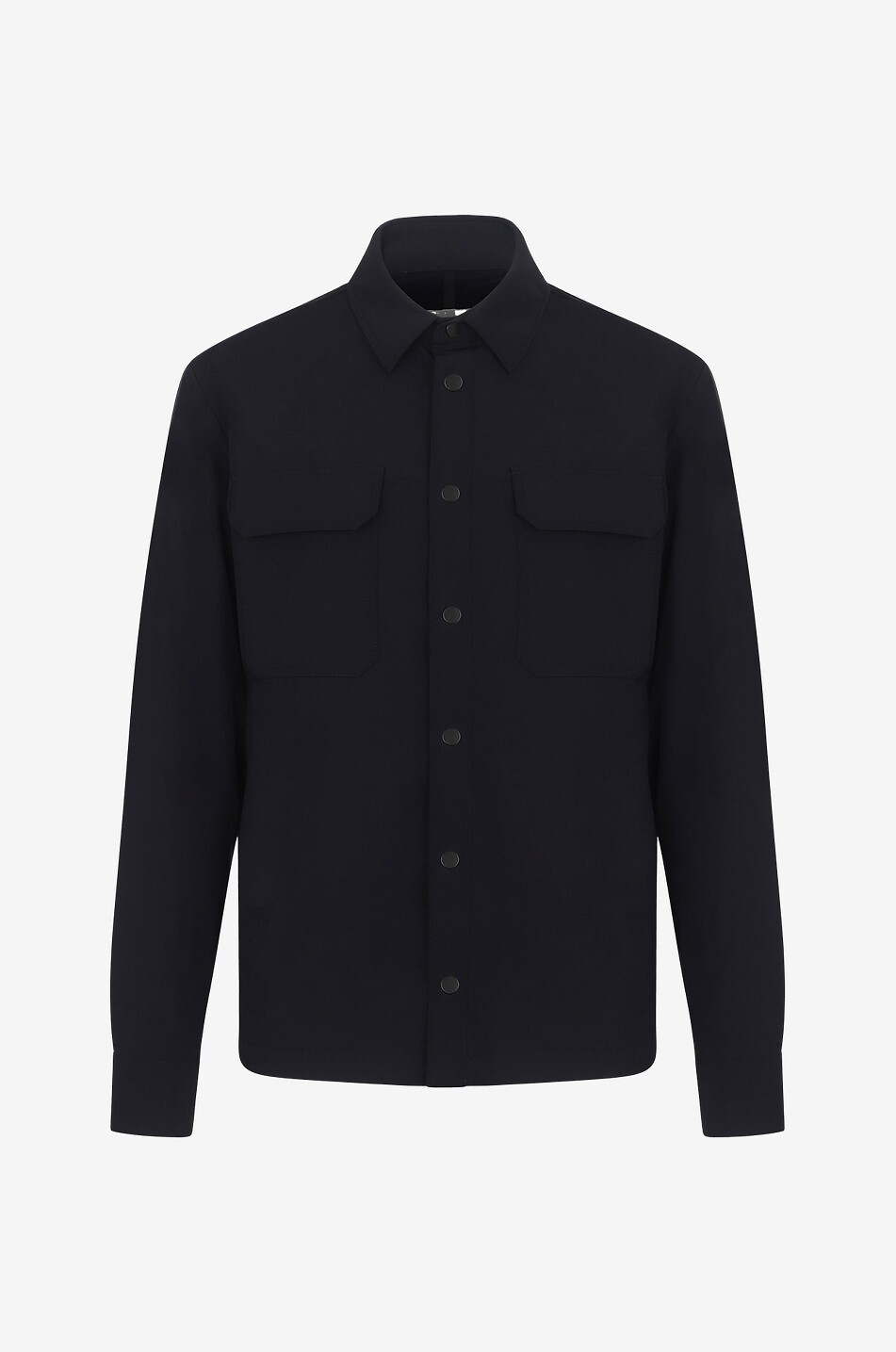 Laita technical fabric shirt jacket