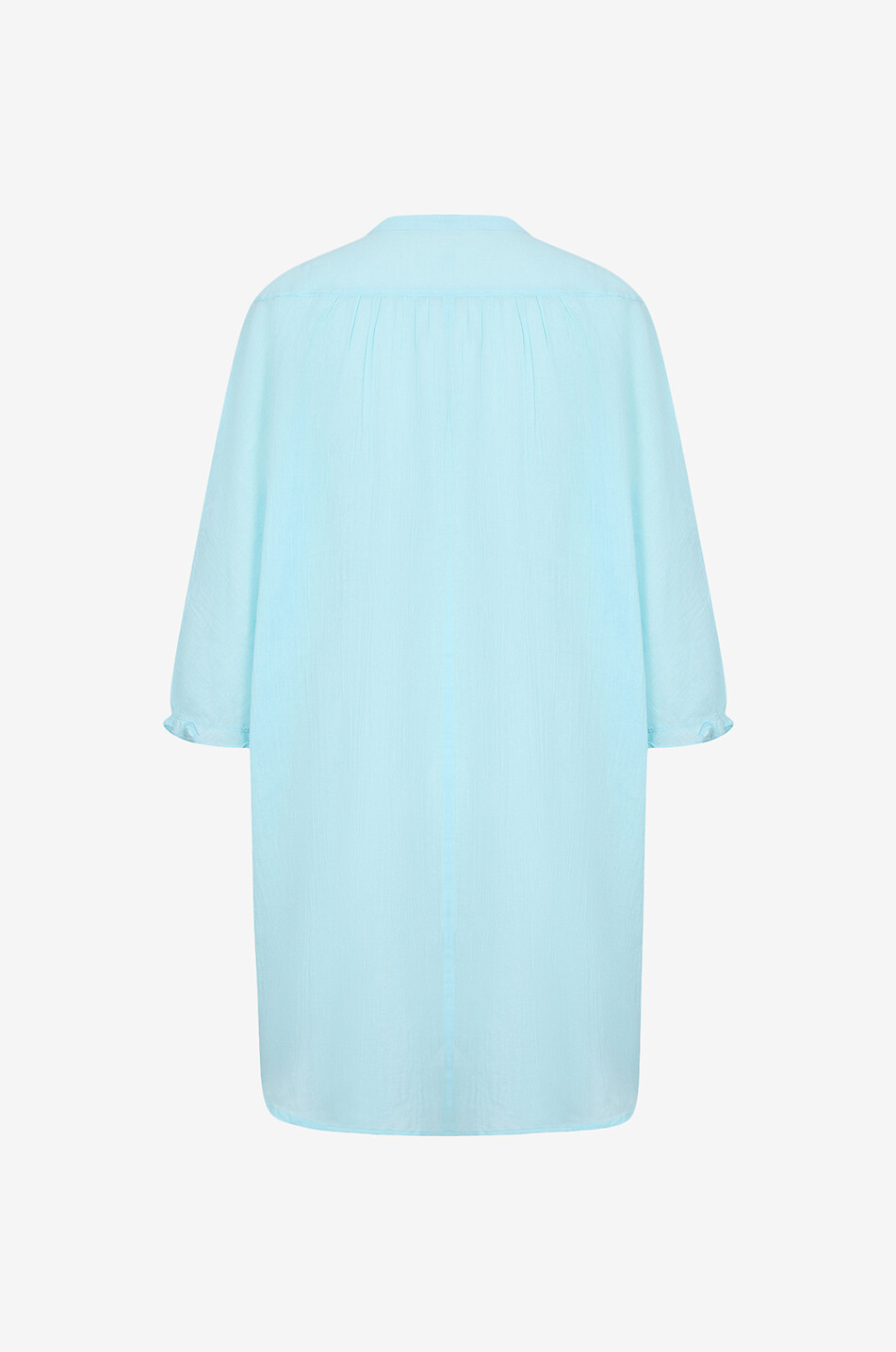 KIWI Tunique de plage en coton Mirage Femme BLEU 2