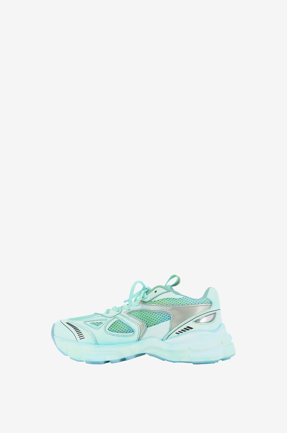 AXEL ARIGATO Marathon Dip-Dye Runner leather lace-up low-top sneakers Women BLUE 3