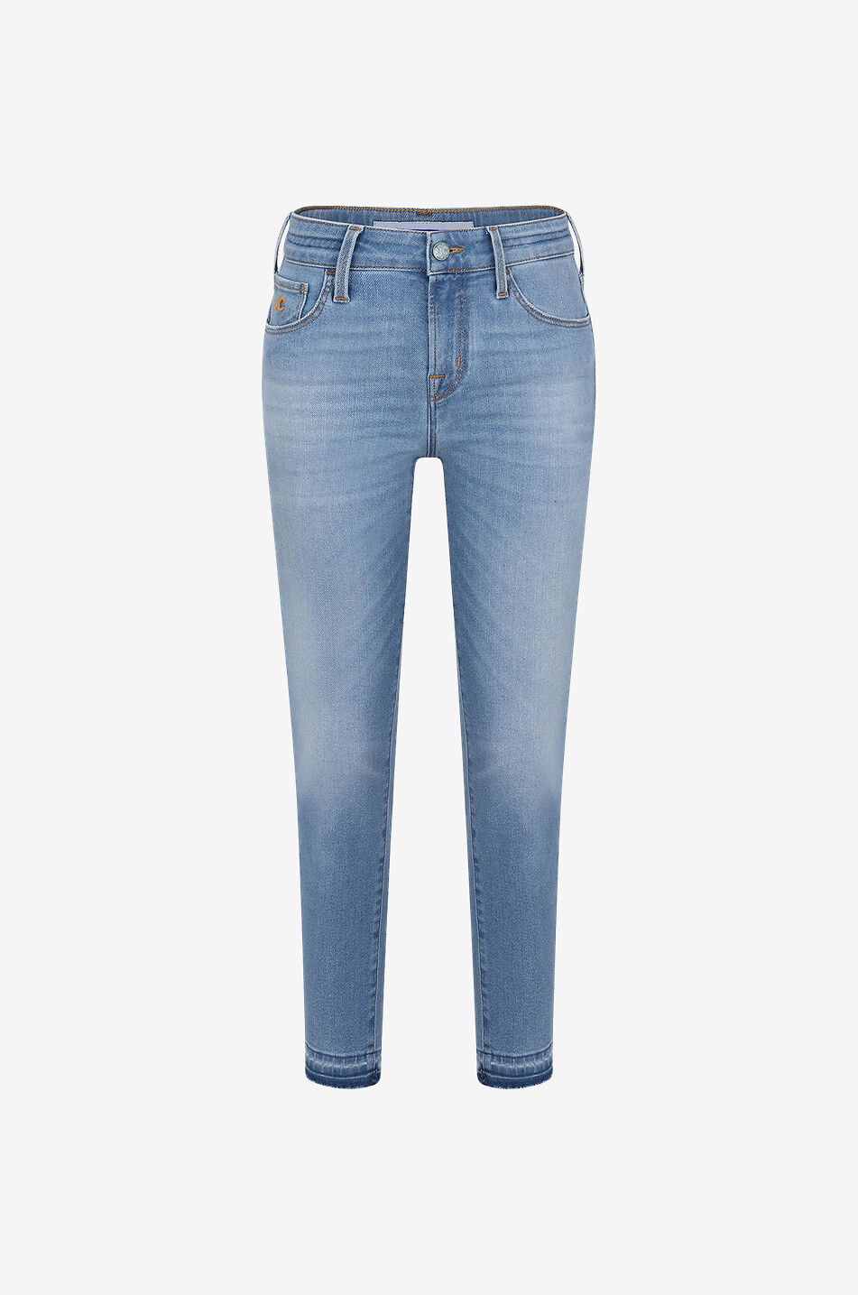 JACOB COHEN Jean skinny en coton Kimberley Femme BLEU CLAIR 1