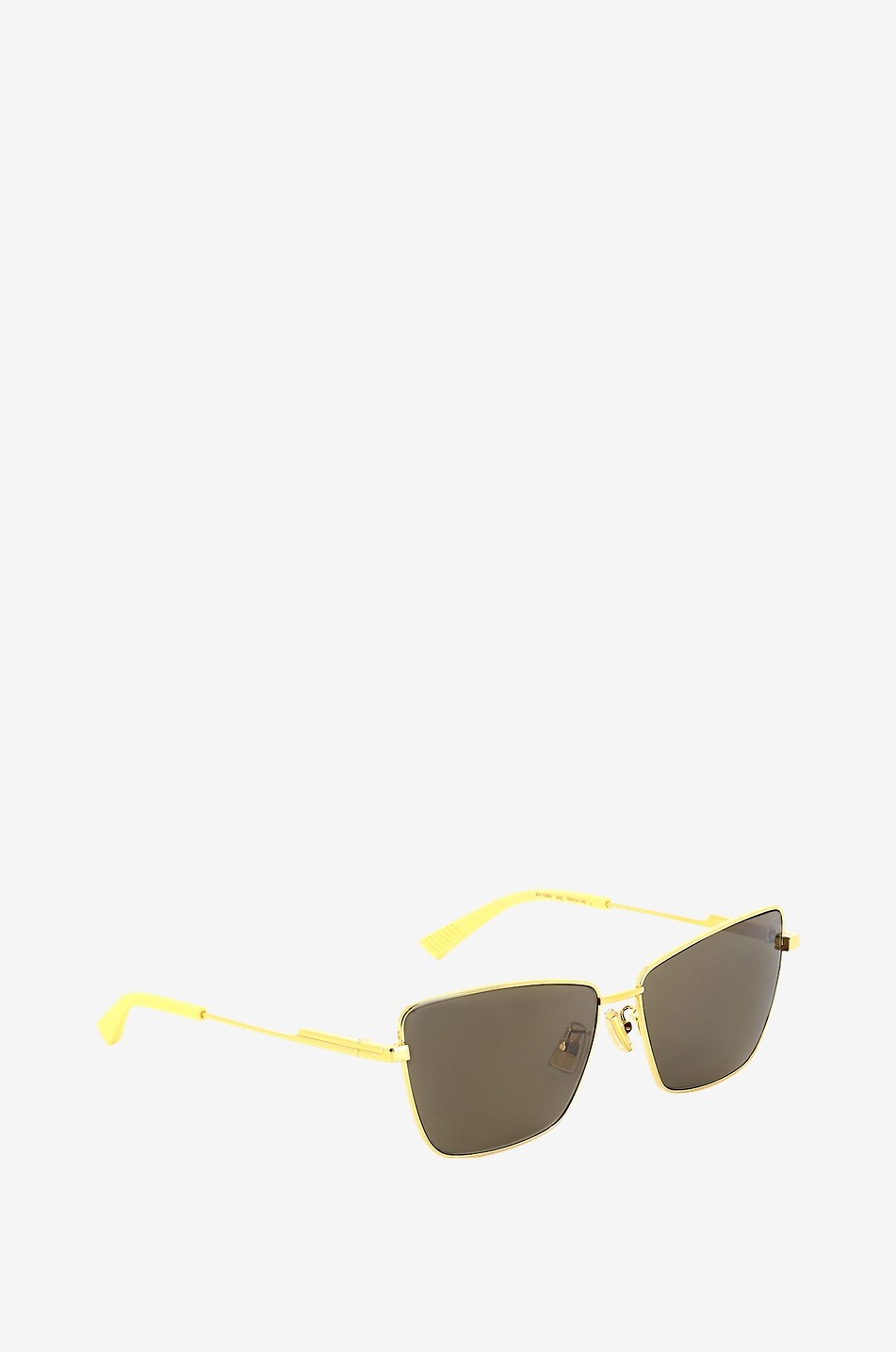 BOTTEGA VENETA Sonnenbrille aus Metall Minimalist Cat-Eye Damen GOLDEN 2