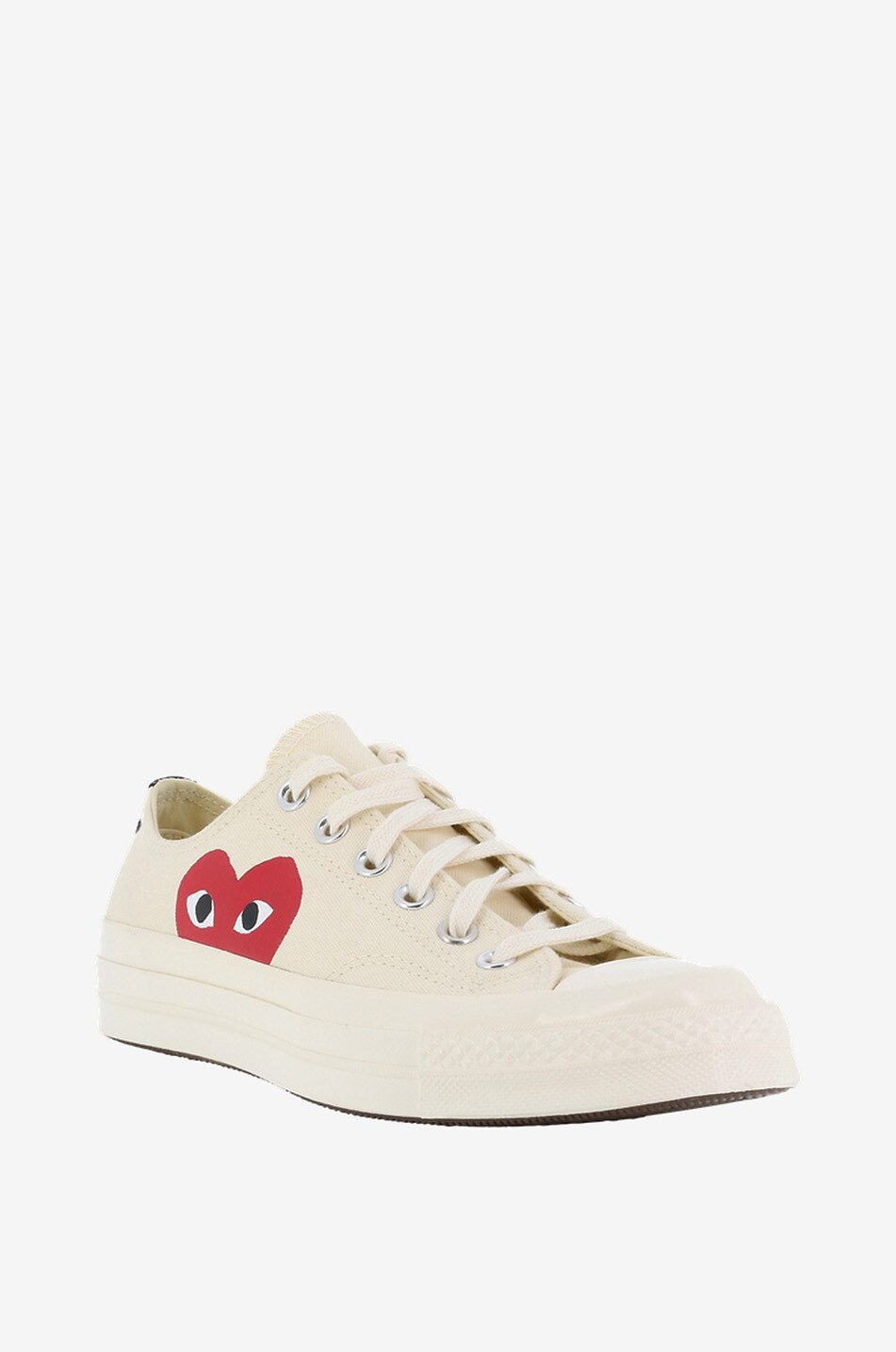 Chuck 70 CDG Red Heart cotton low-top sneakers