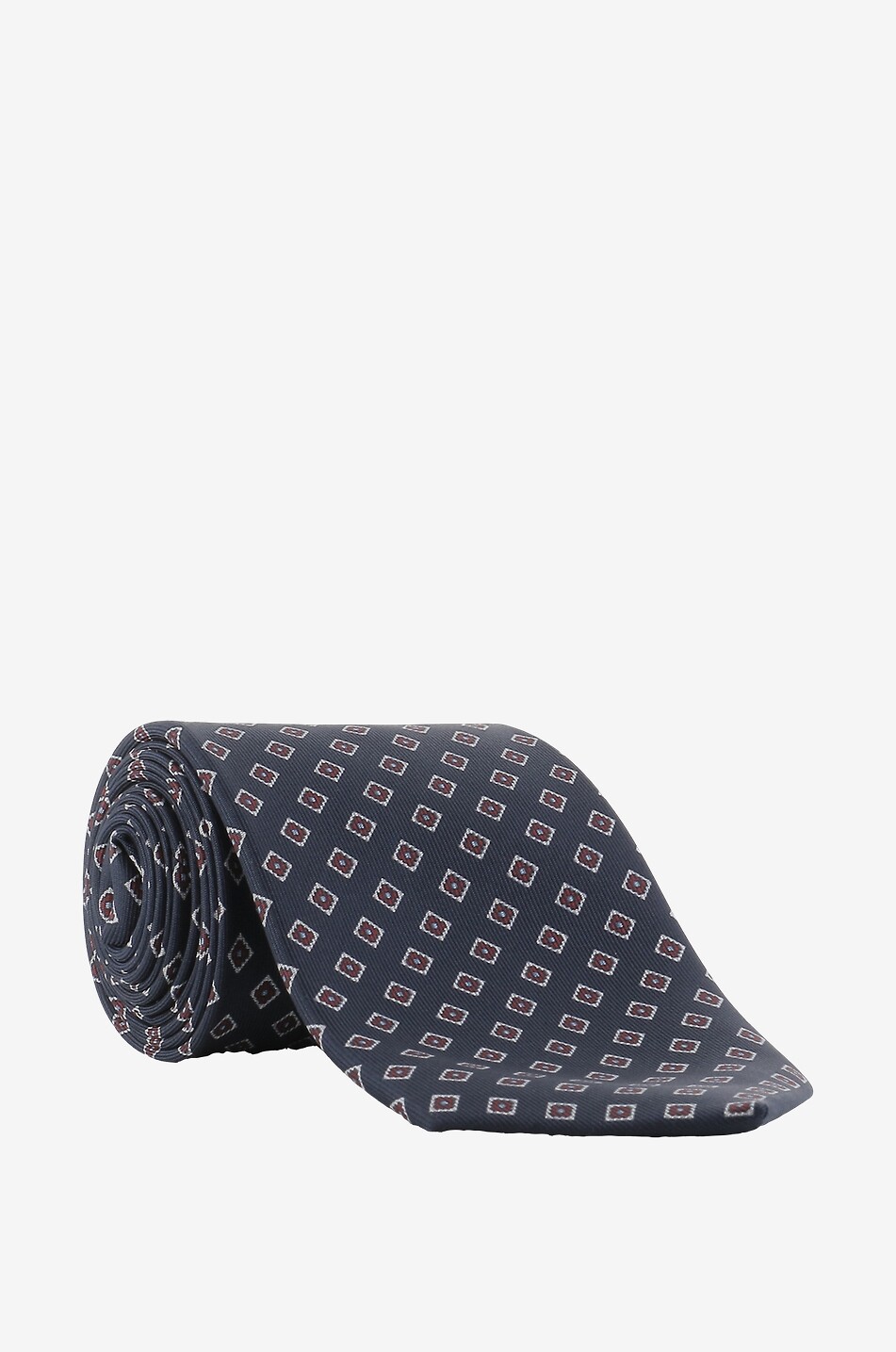 BIGI CRAVATTE Cravate en soie Nilo Homme BLEU FONCE 1