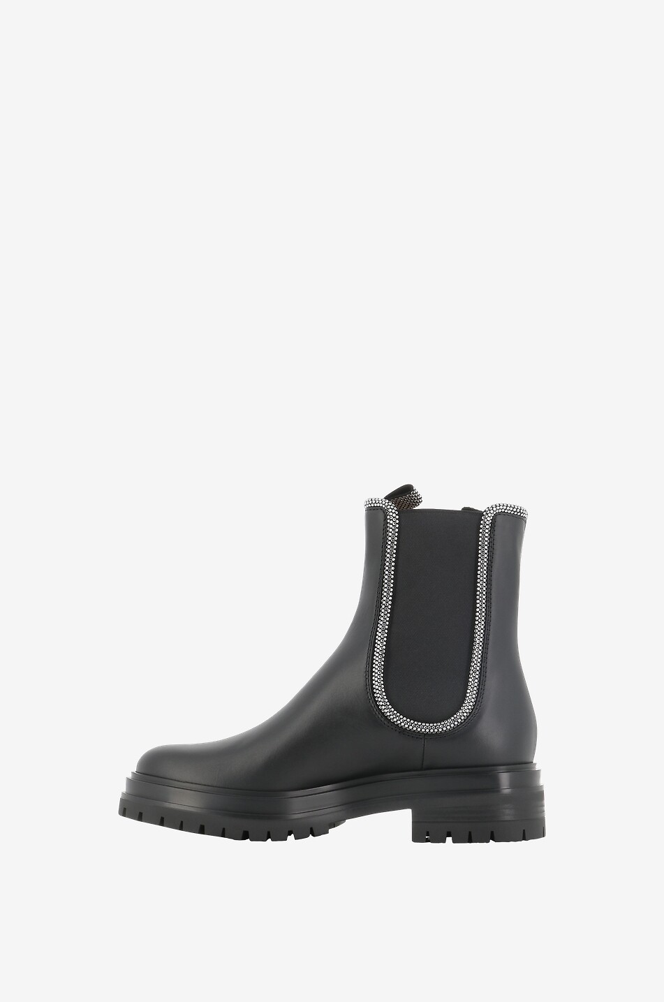 Bottines chelsea en cuir lisse Crystal Chester