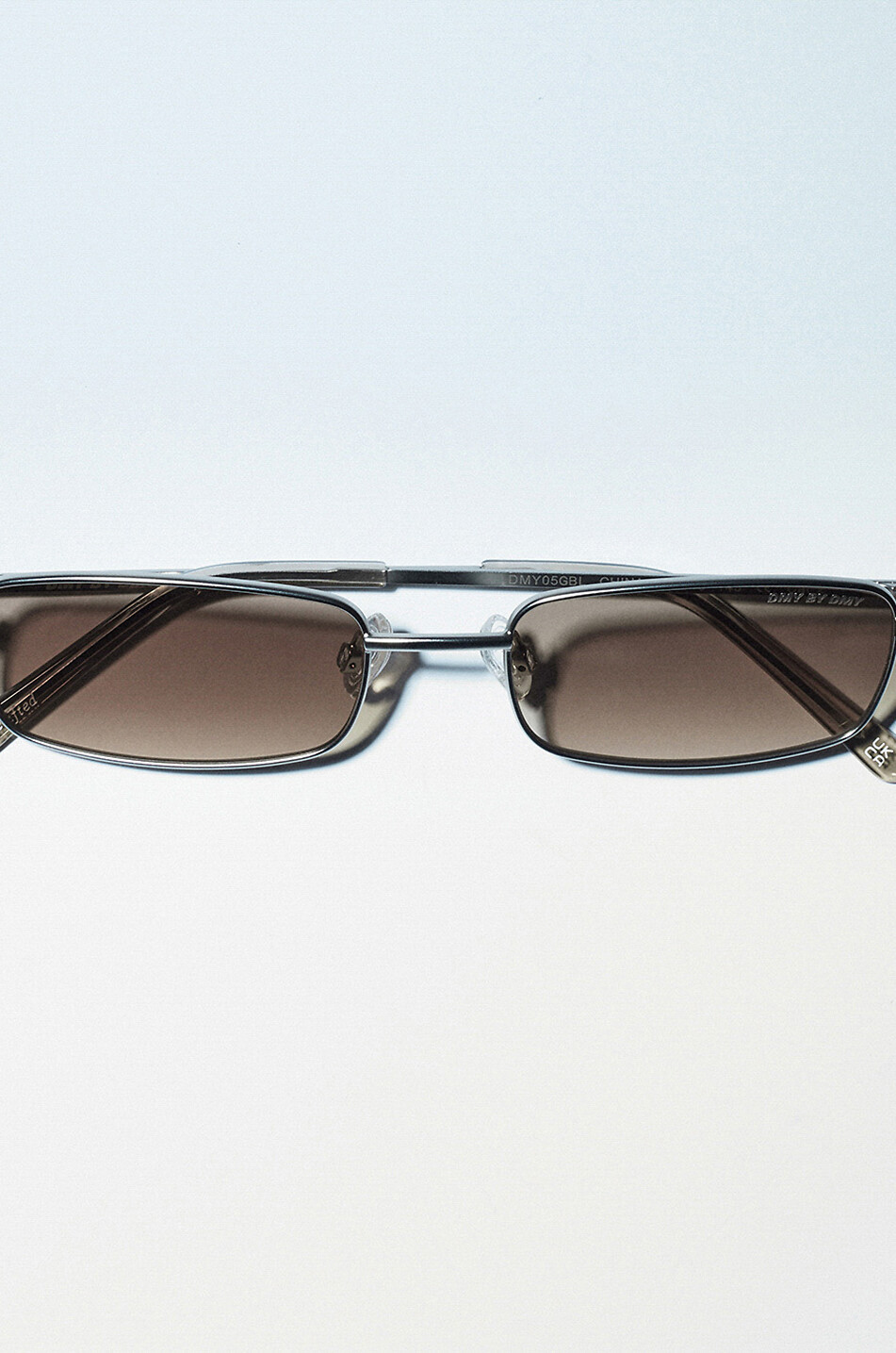 DMY BY DMY Olsen rectangular metal sunglasses Women DARK BROWN 6