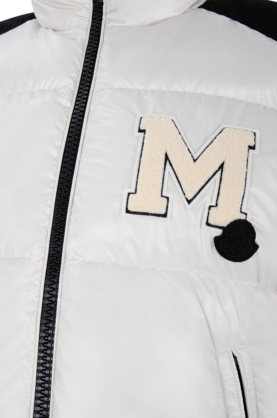 MONCLER Oder chunky puffer vest Women EGGSHELL 3