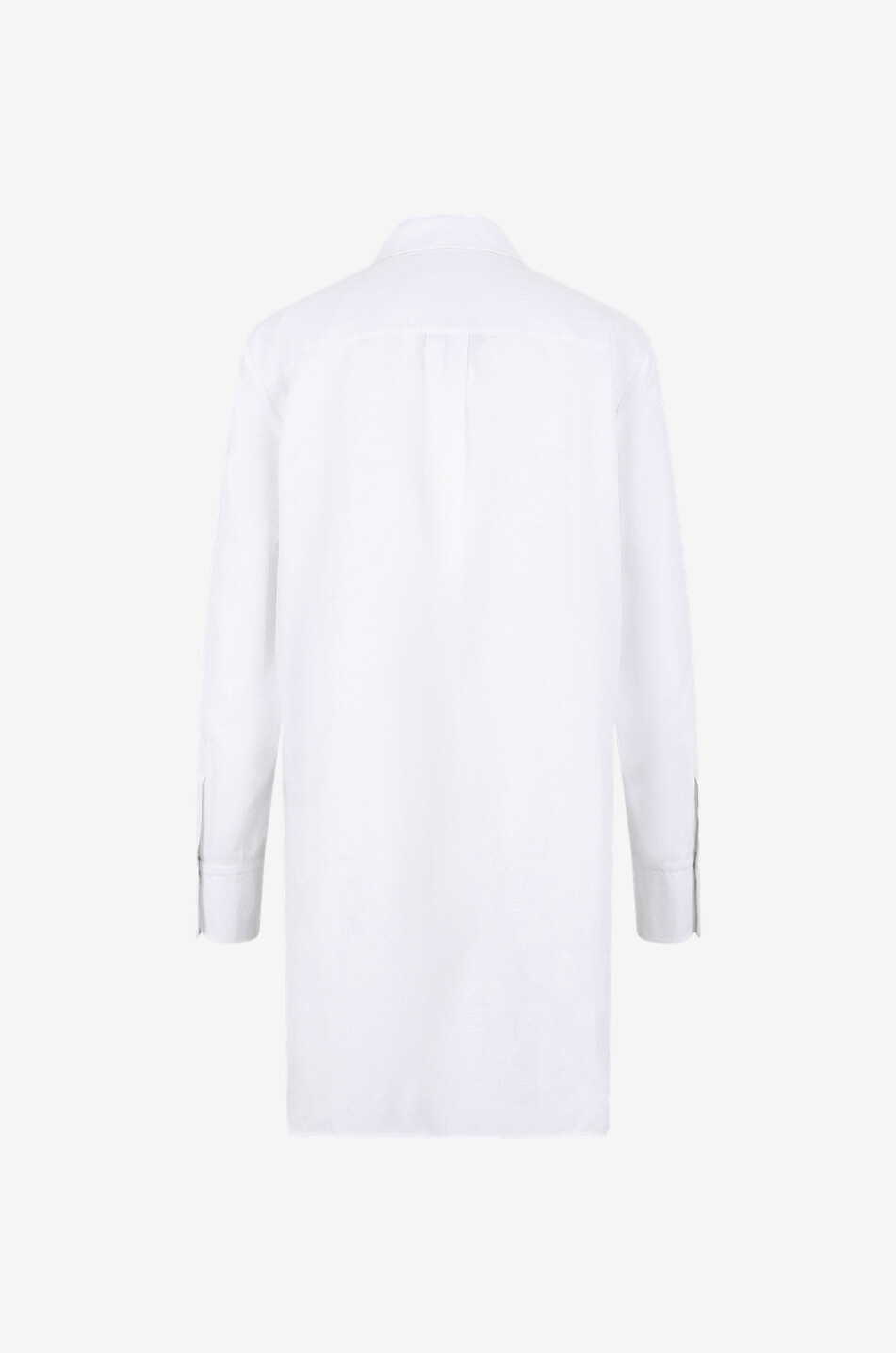 CHLOE Overisze-Hemd Renaissance Jacquard Damen WEISS 2