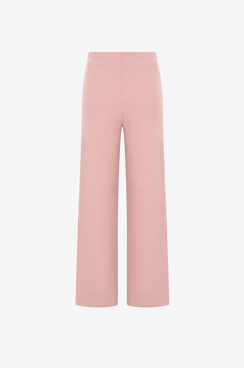Narine Pima cotton and modal straight leg trousers