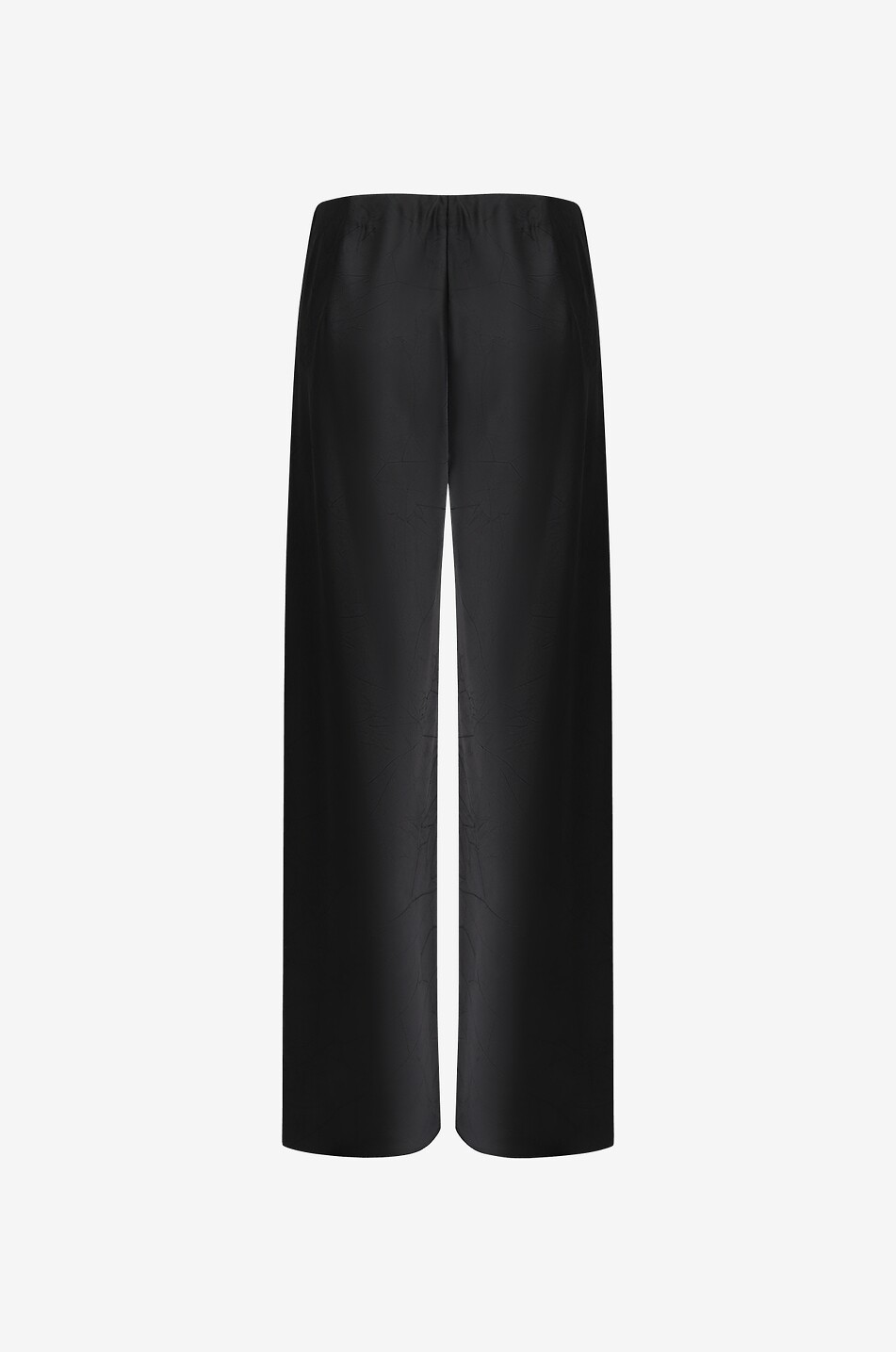 Weite Hose aus Satin