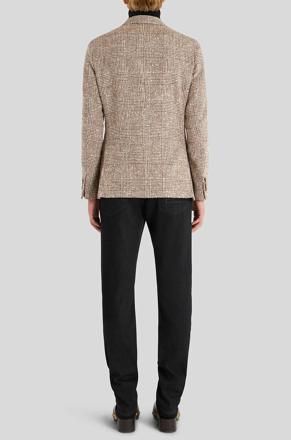 Warmer Glencheck-Tweed-Blazer