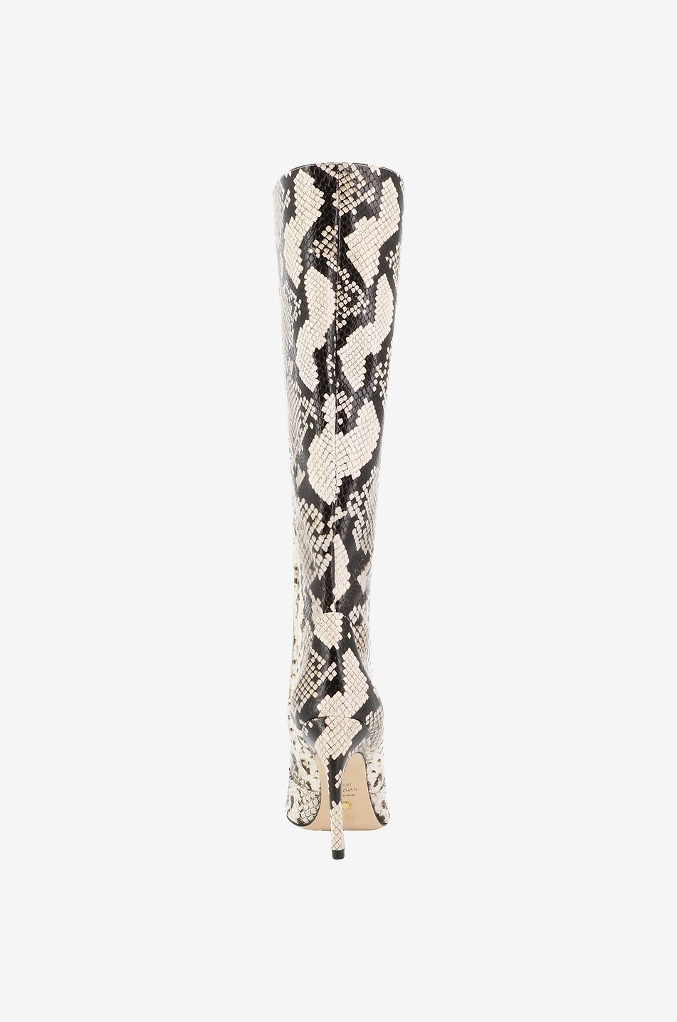 STUART WEITZMAN Bottes à talon effet python Luxecurve 100 Slouch Femme MULTICOLORE 4