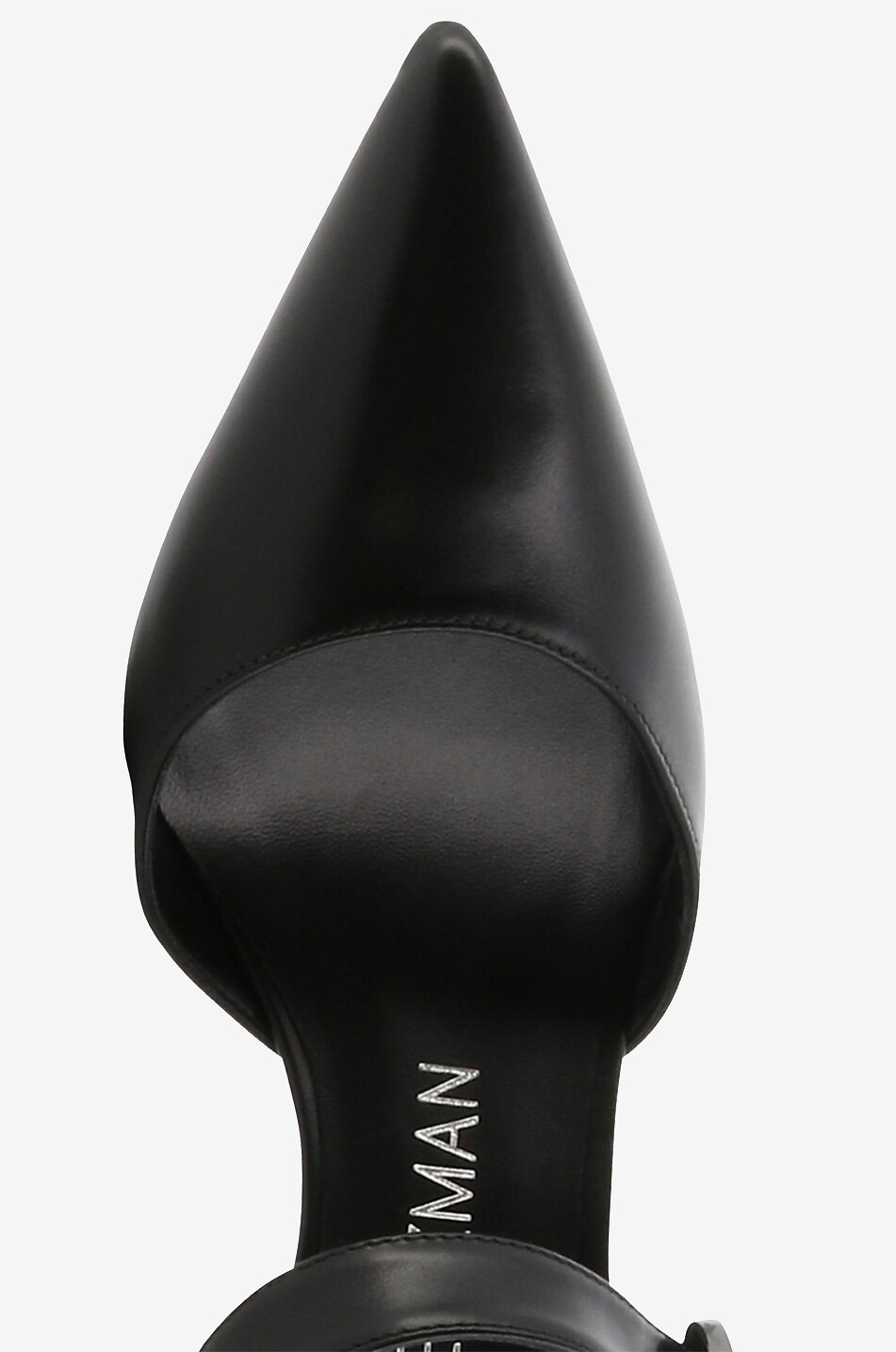 STUART WEITZMAN Escarpins à brides en cuir lisse Maverick 85 Femme NOIR 5