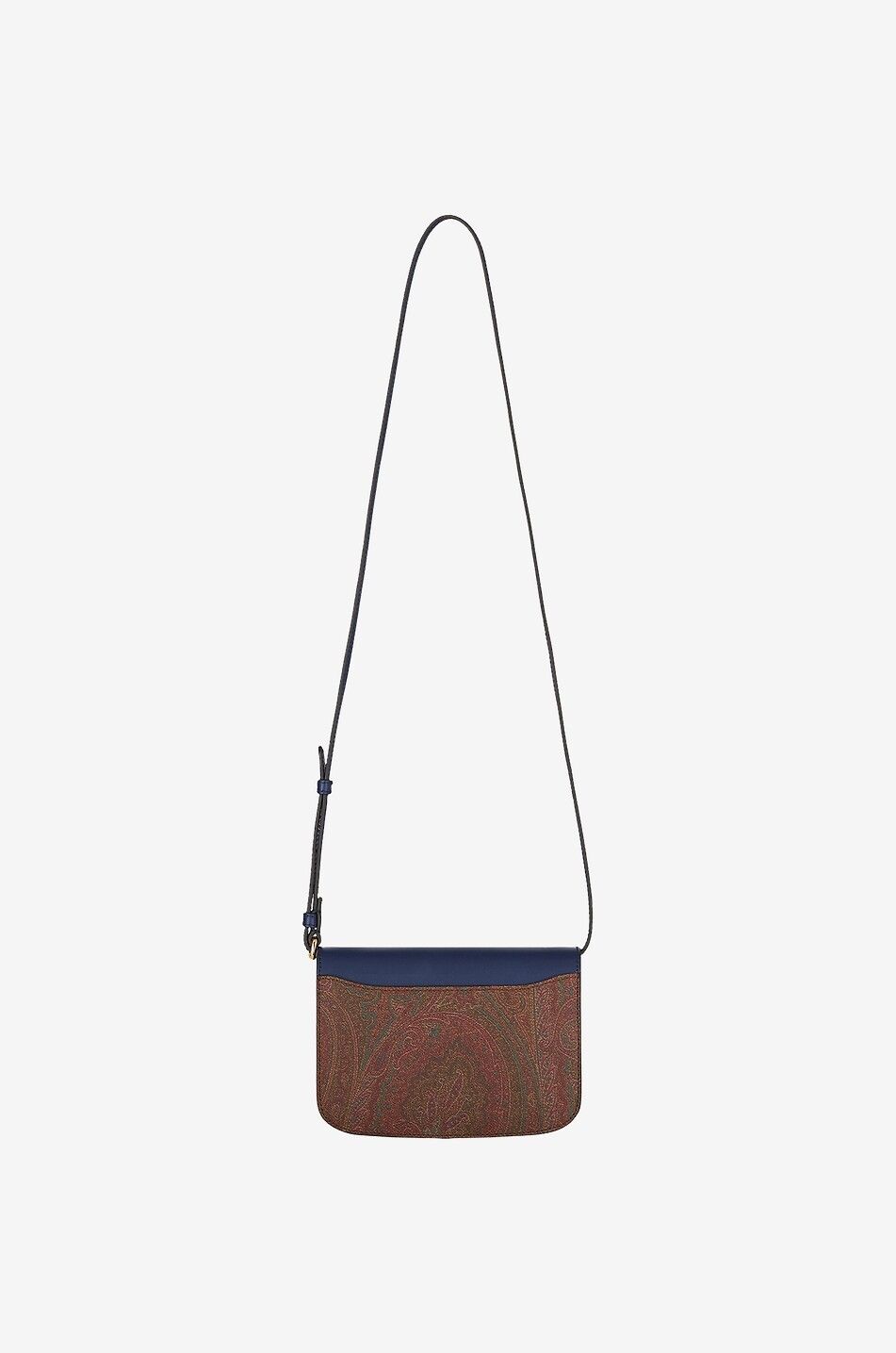 ETRO Etro Essential bi-material mini cross body bag Women DARK BLUE 4