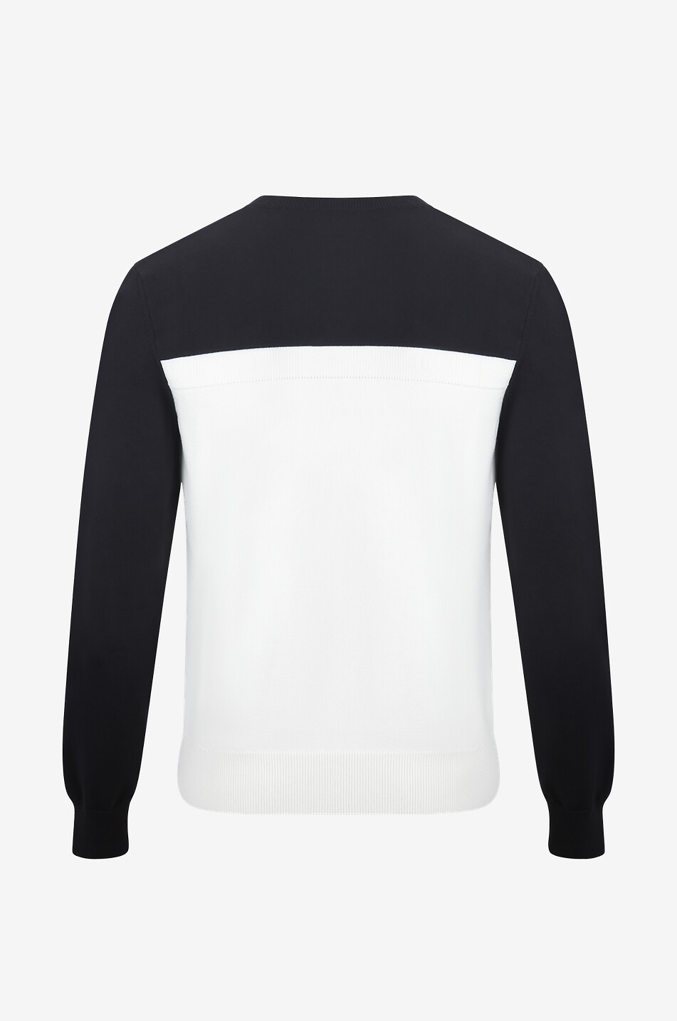 ALEXANDER McQUEEN Colour Block McQUEEN thin cotton blend jumper Men MULTI COLOURED 2