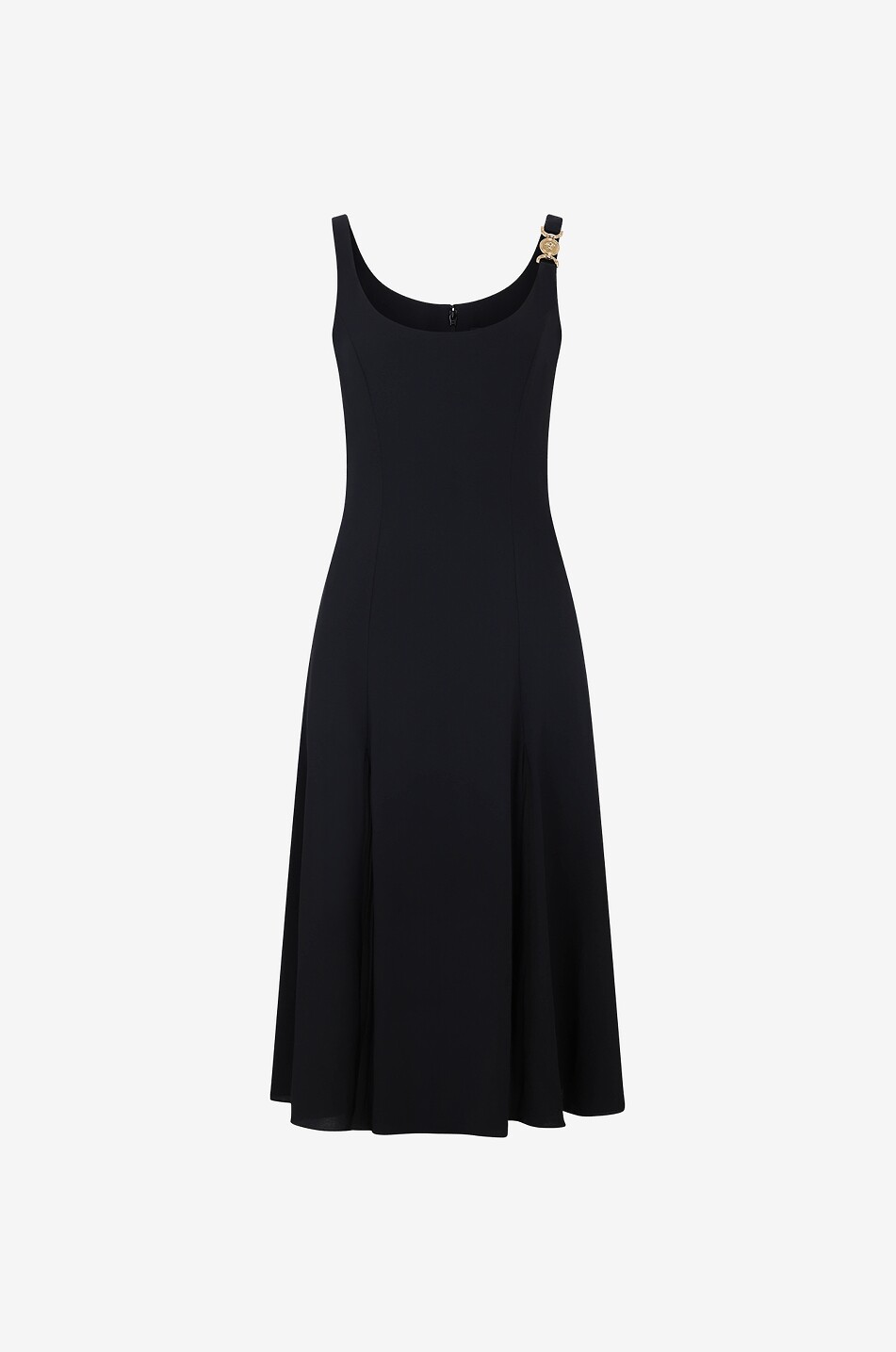 Midi-Trägerkleid mit Plissée Medusa '95