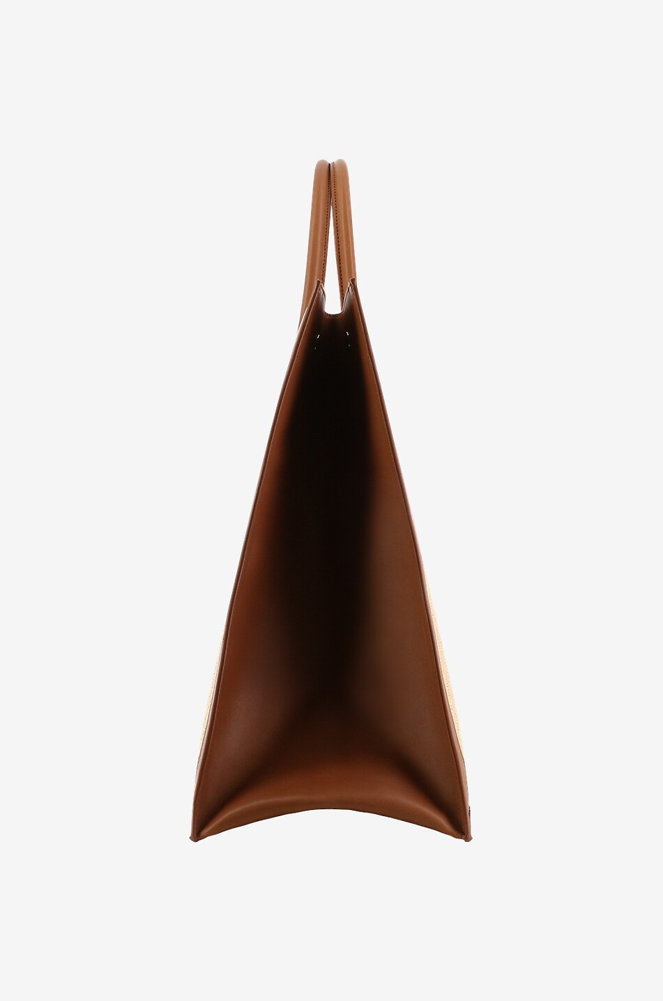 Rive Gauche E/W embroidered raffia tote bag - SAINT LAURENT